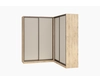 Шкаф-купе угловой Борден-6-6 2200 Премиум - фото №2