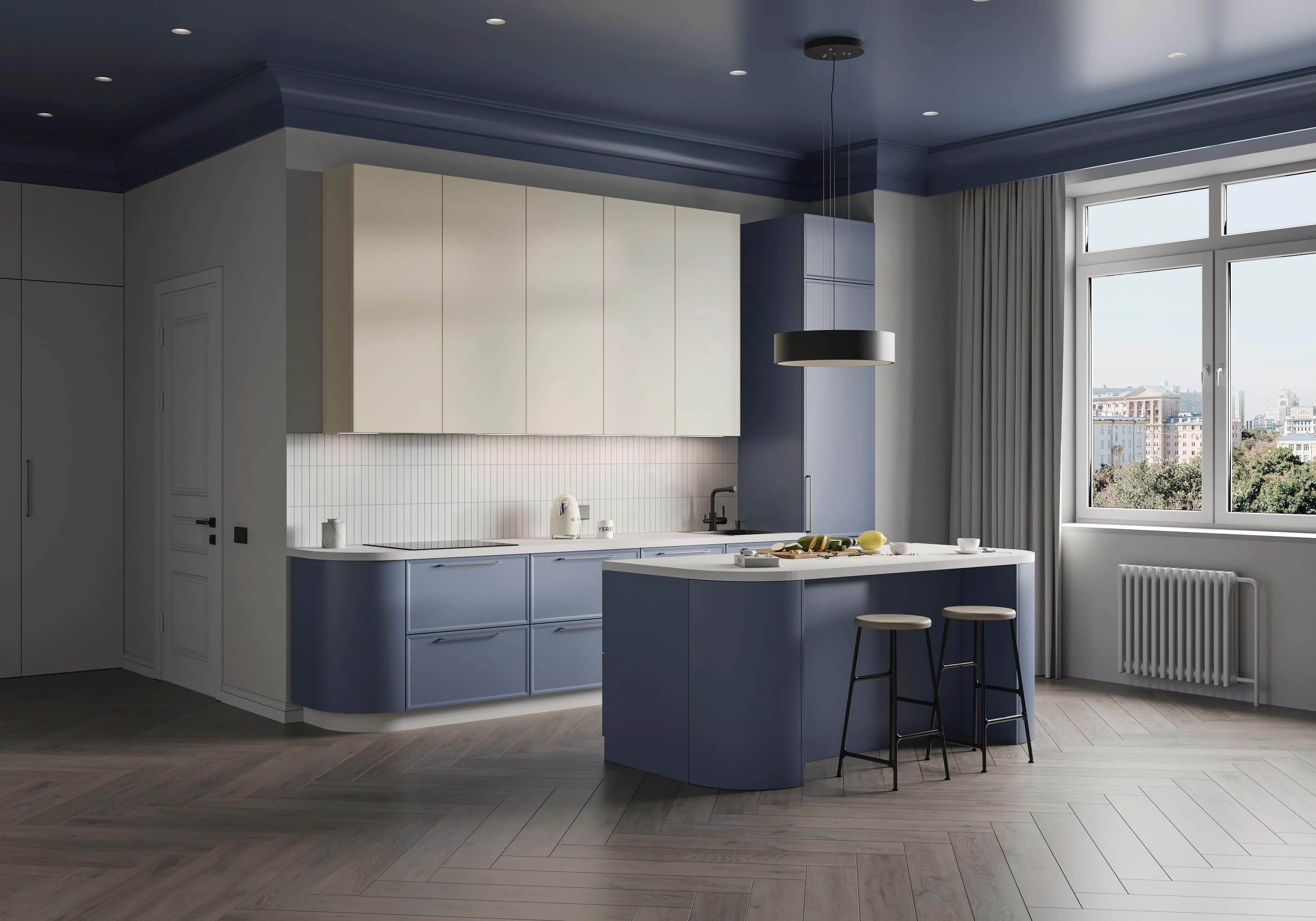 Кухонный гарнитур Лефель-3