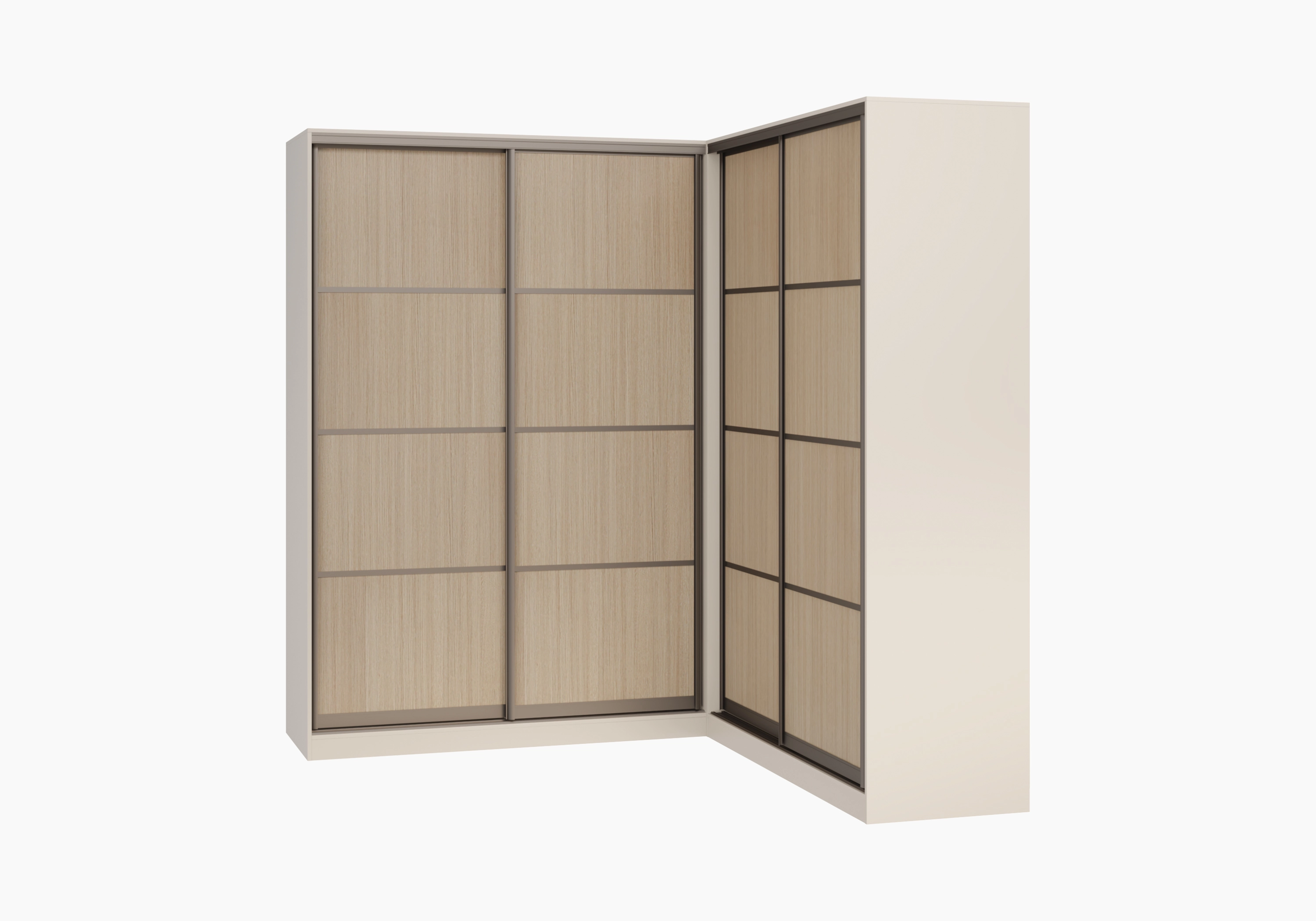 Шкаф-купе угловой Борден-6-4 2200 Премиум