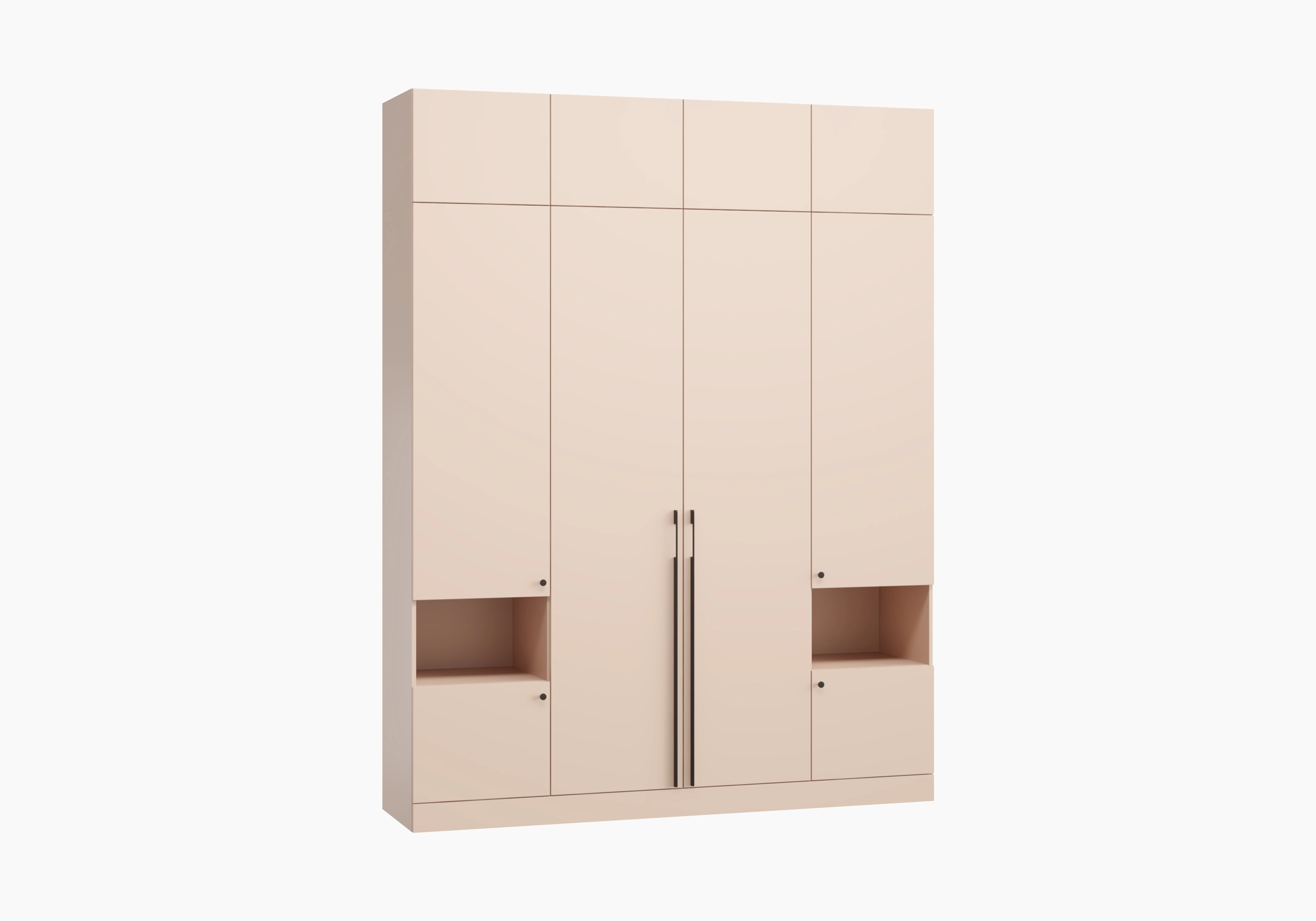 Распашной шкаф Капса-4.4 с антресолью