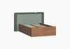 Кровать Сабими-6.1 1200 - фото №4