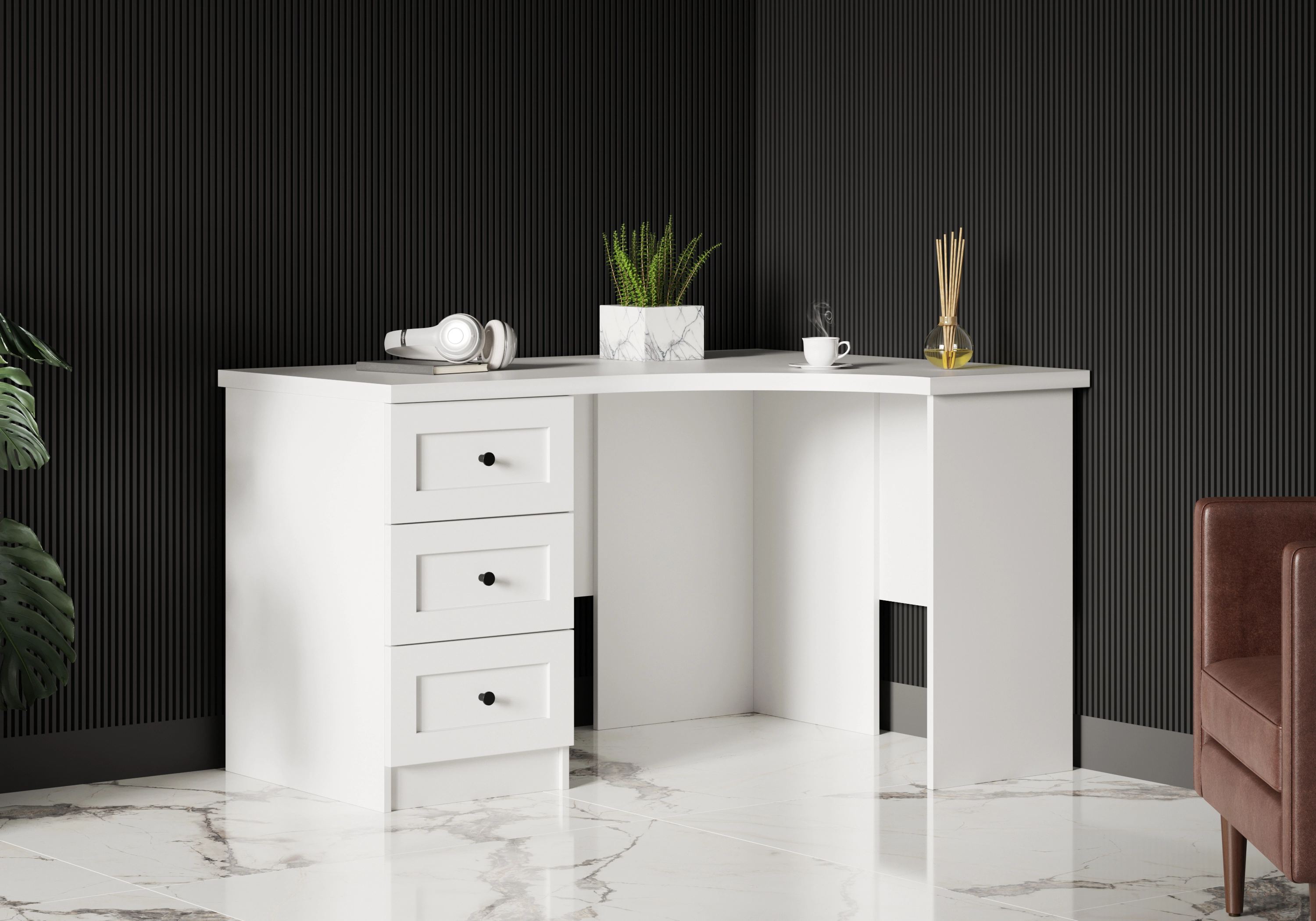 Письменный стол Лестер-3 угловой - фото №1