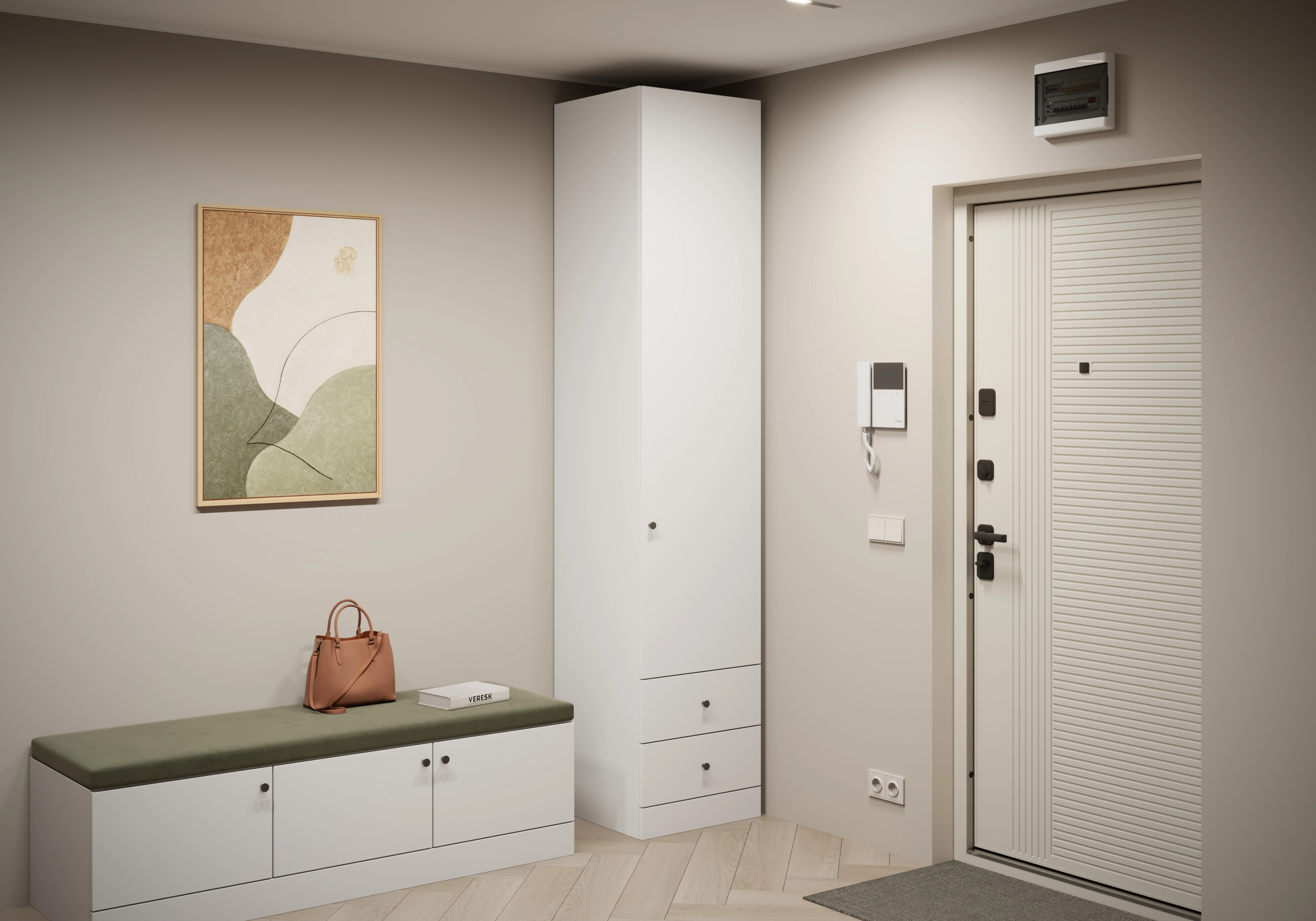 Распашной шкаф Капса-1.2