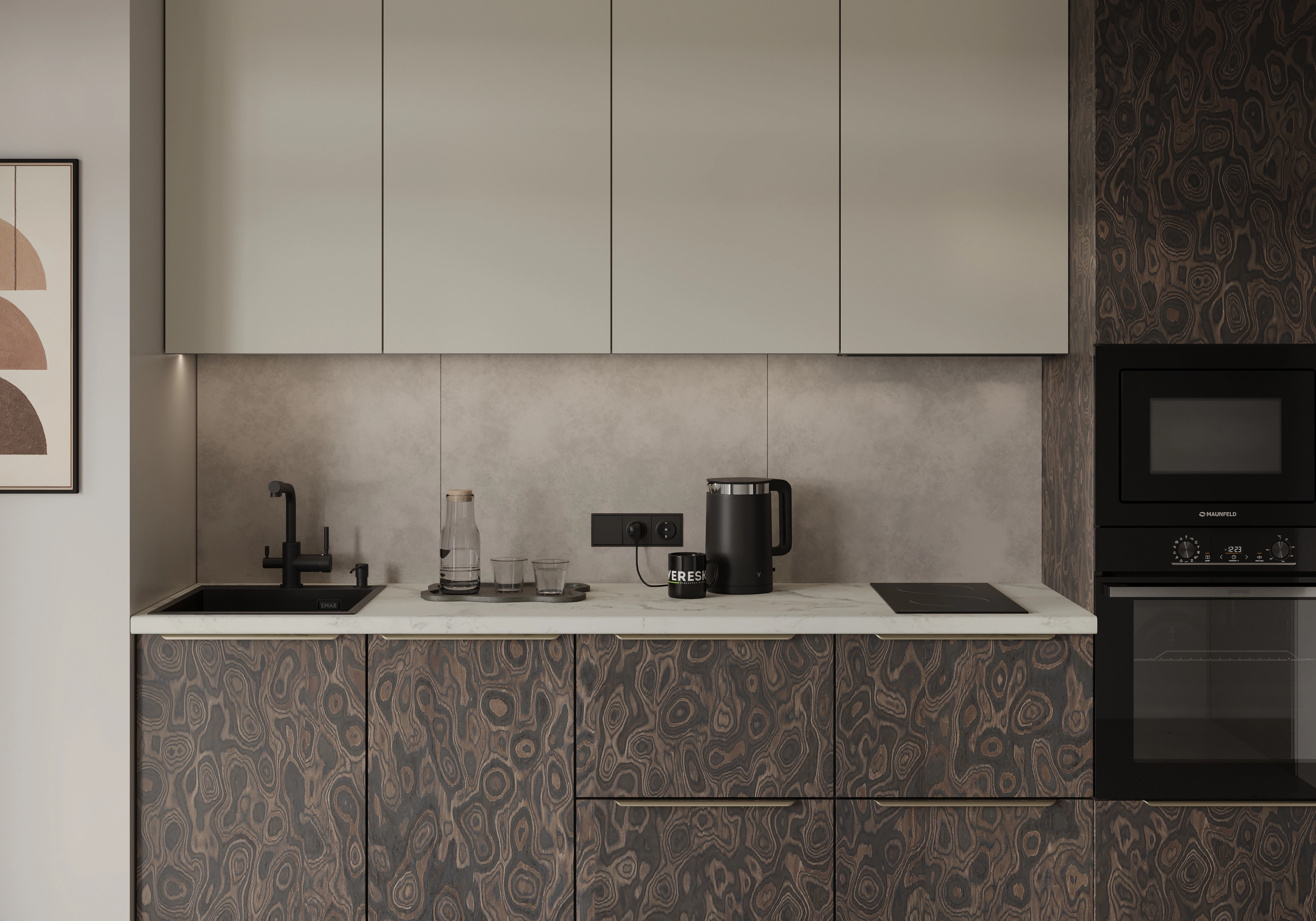 Кухонный гарнитур Линеарис-5