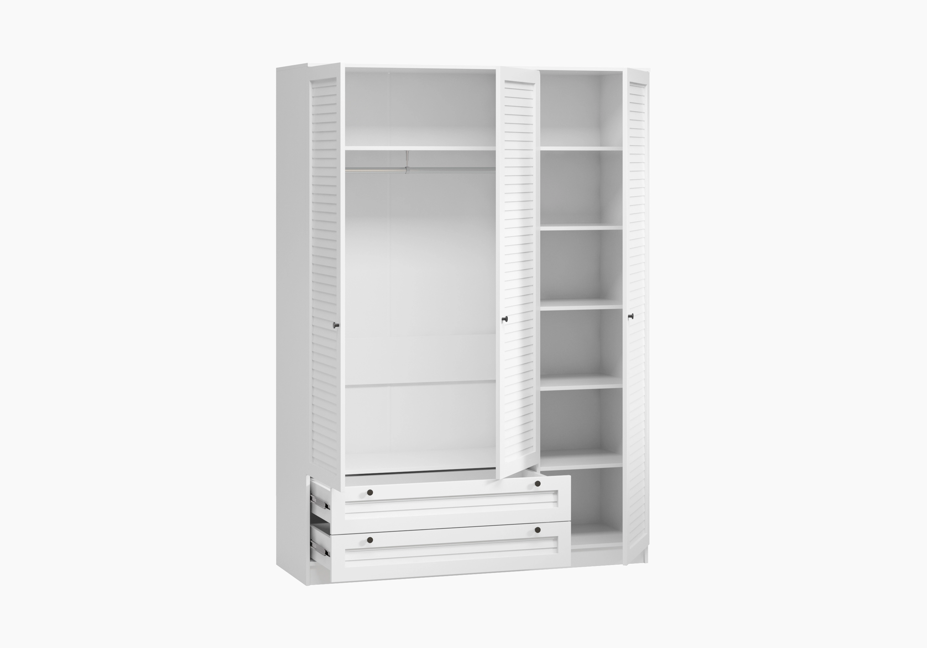 Распашной шкаф из МДФ Ричмонд-3-150-210
