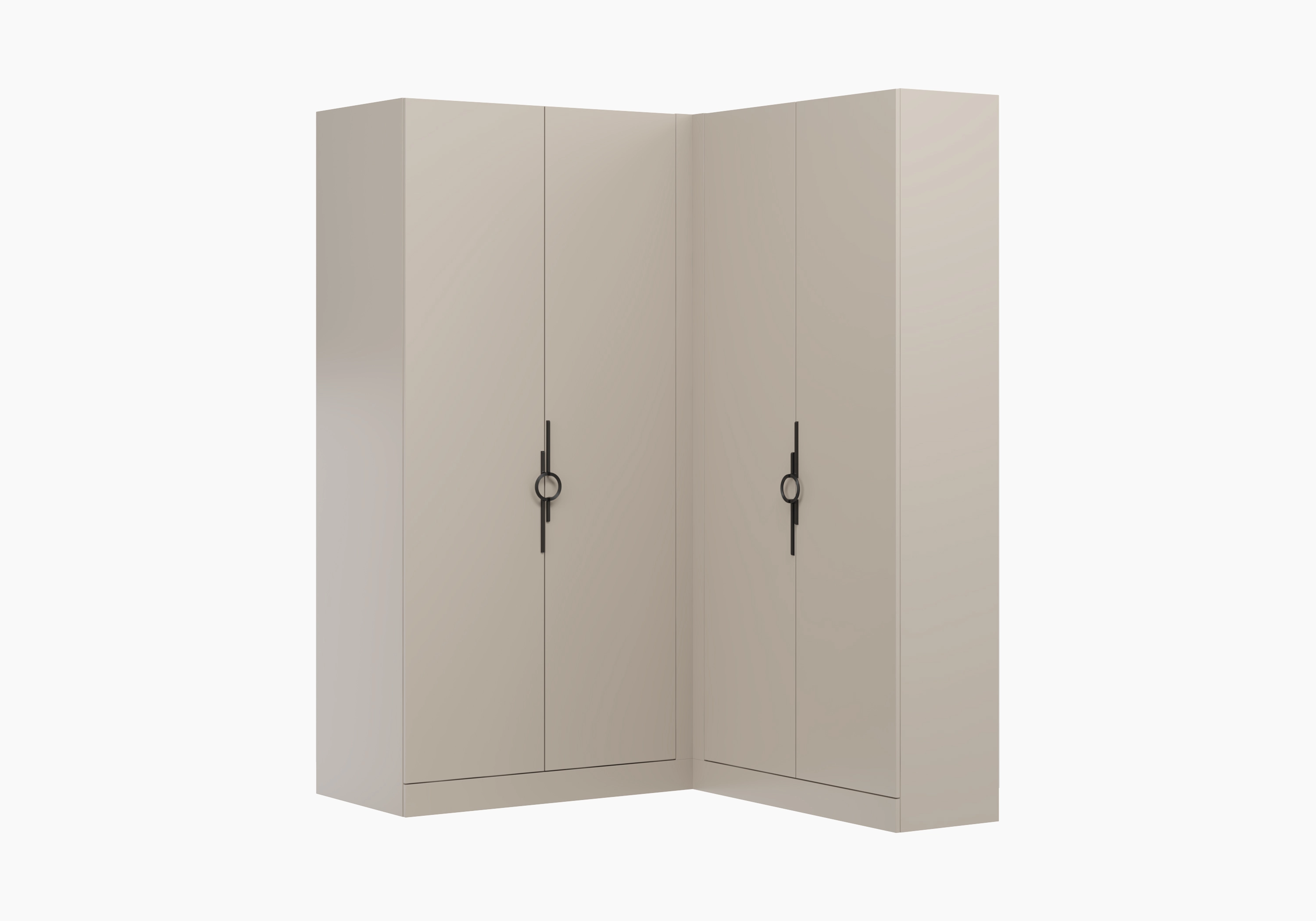 Распашной шкаф угловой Элавия-2-400