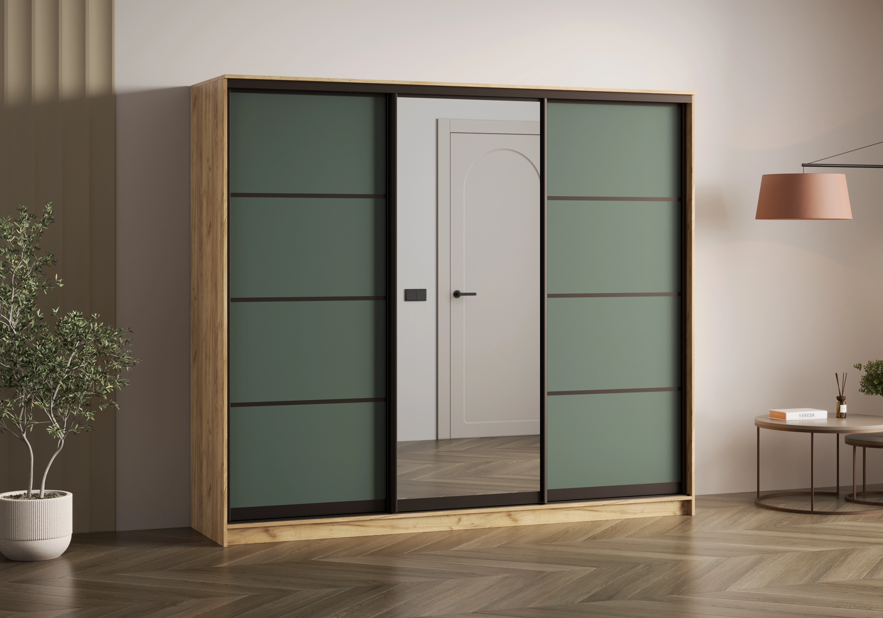 Шкаф-купе Борден-3-2 Премиум