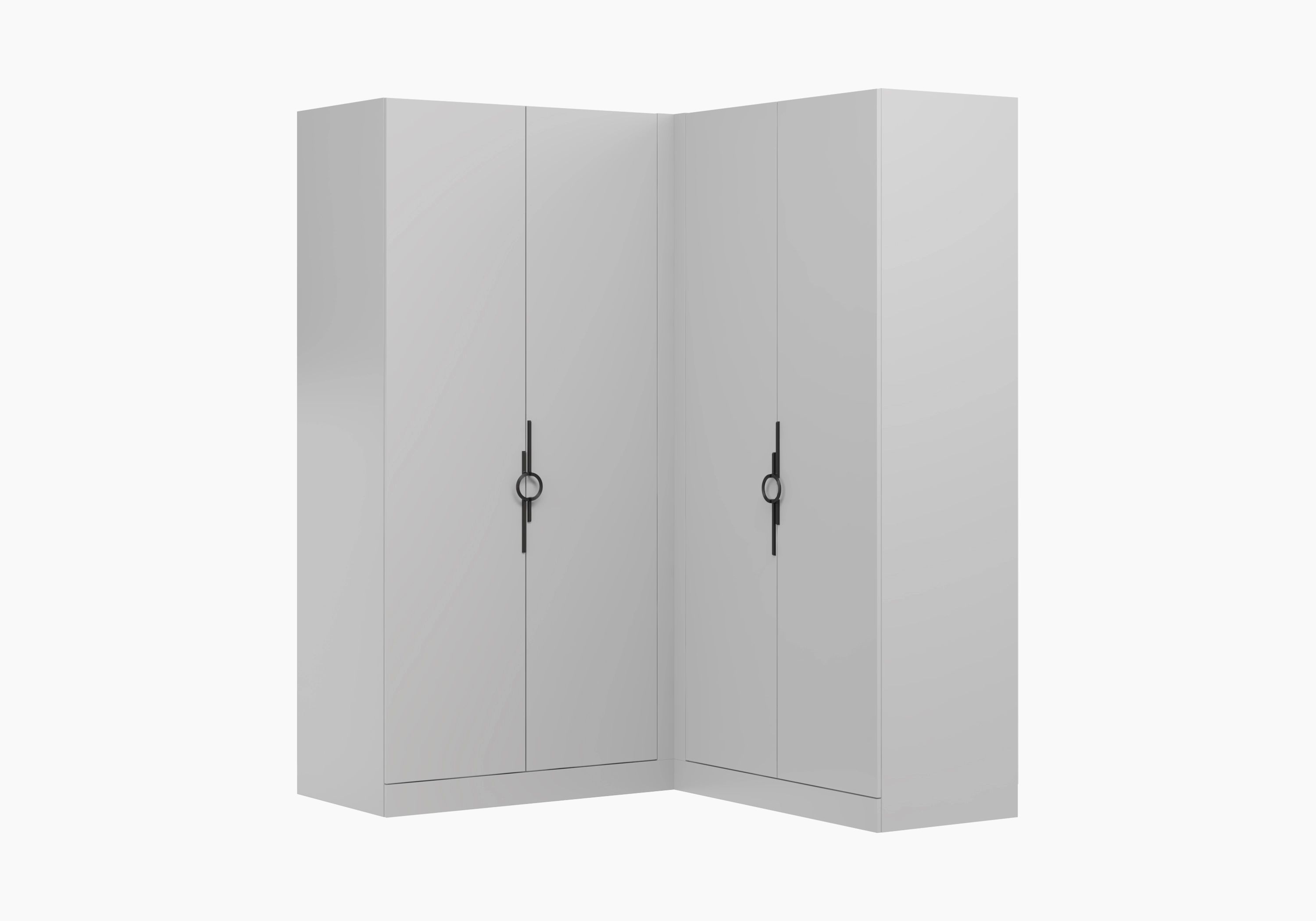 Распашной шкаф угловой Элавия-2-550