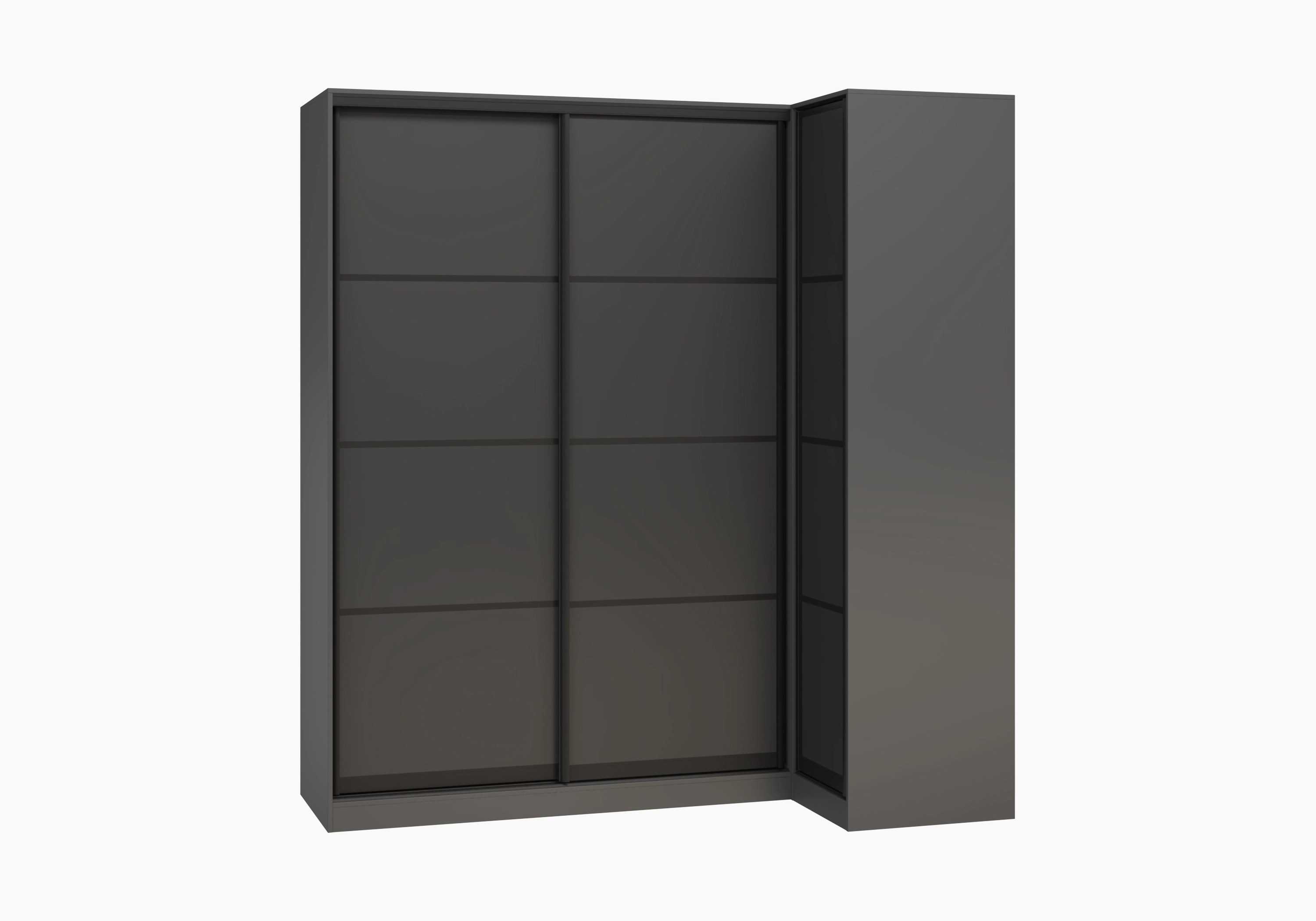 Шкаф-купе угловой Борден-5-4 1100 Премиум