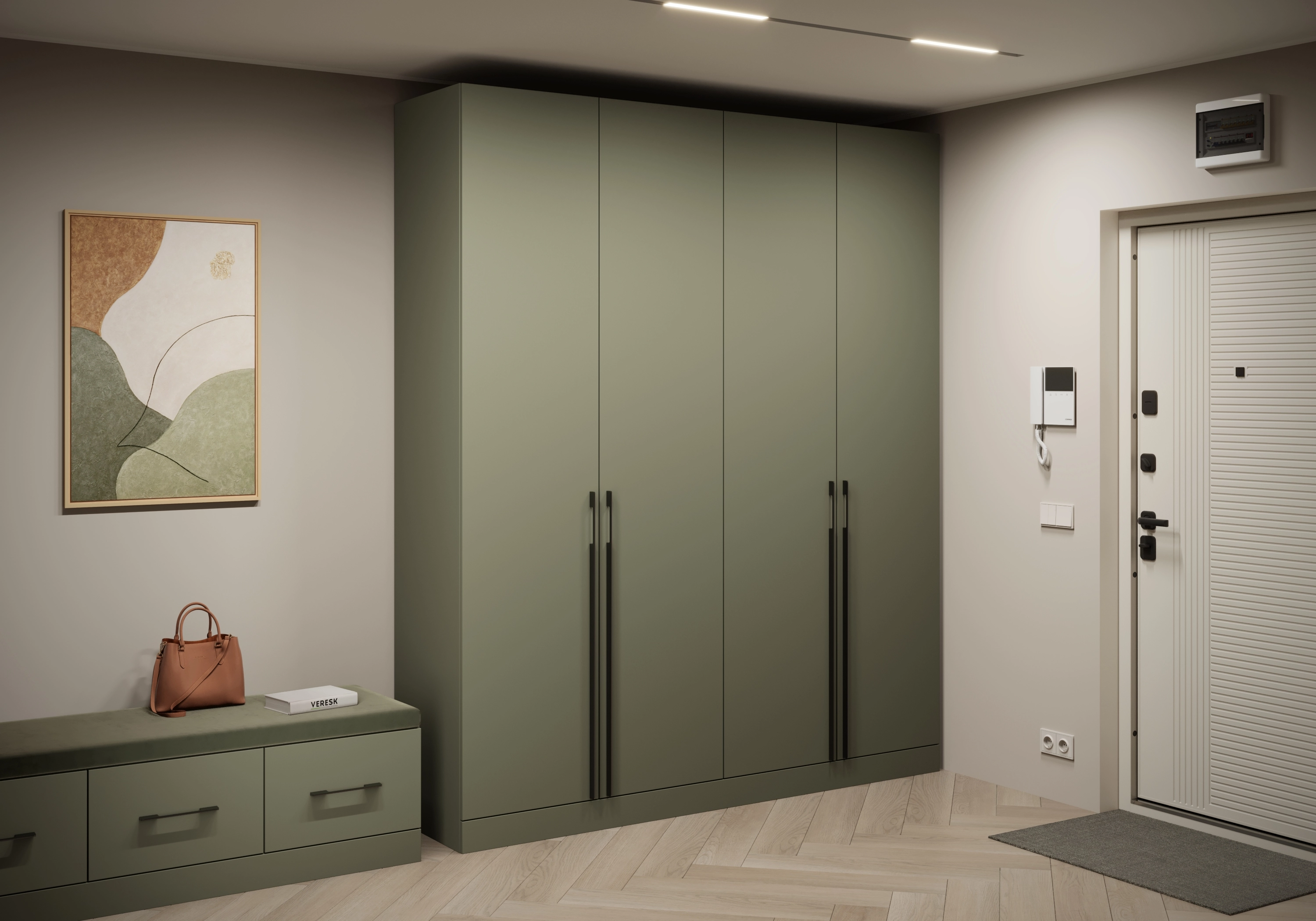 Распашной шкаф Капса-4.2