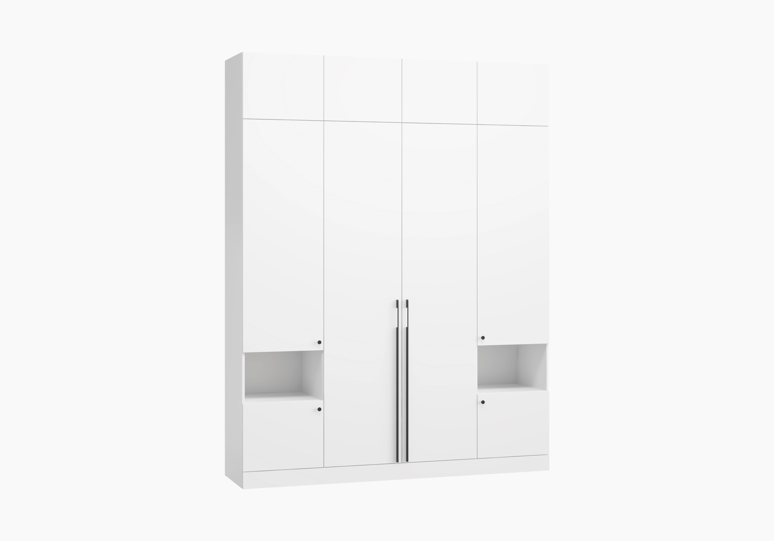 Распашной шкаф Капса-4.4 с антресолью