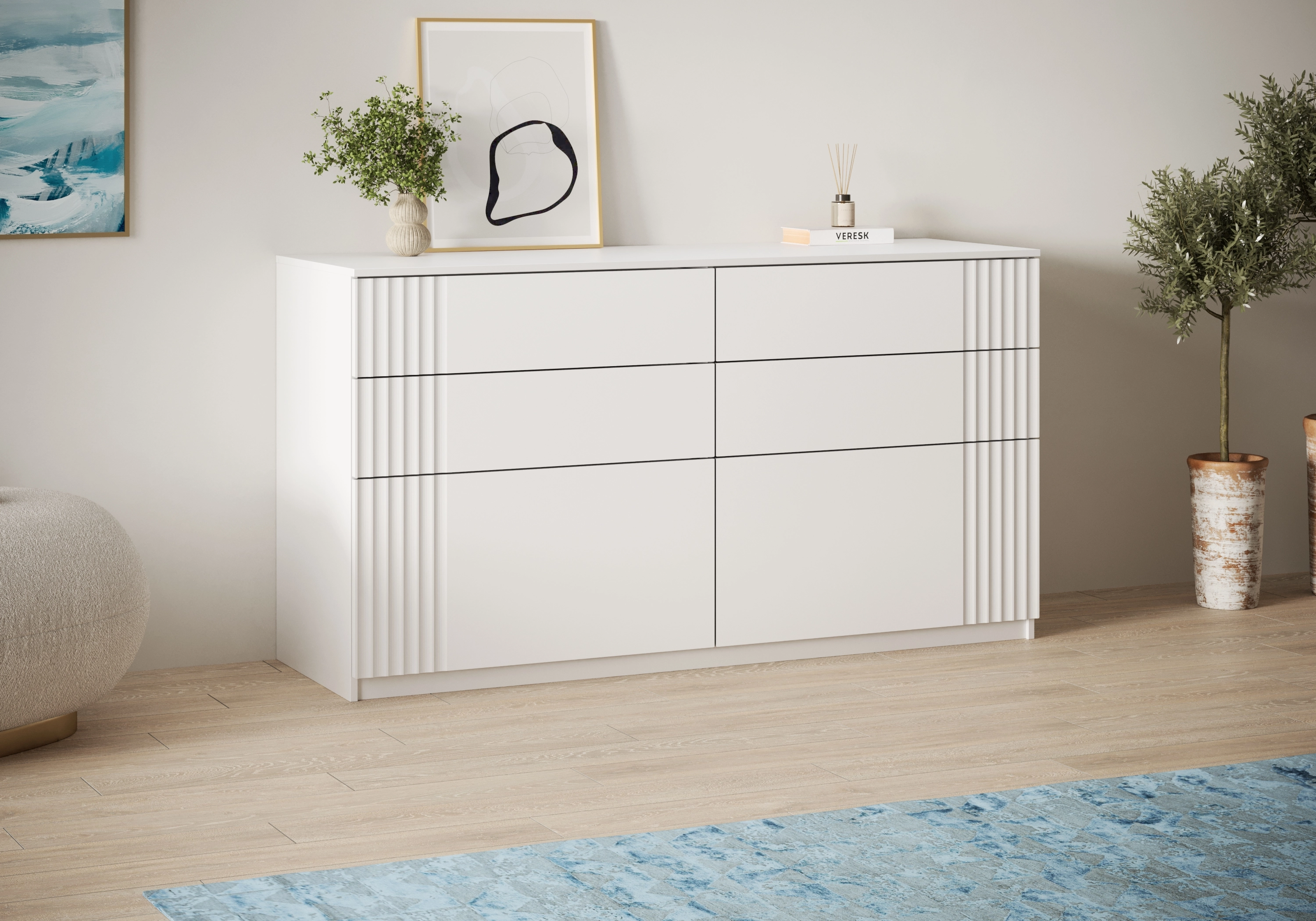 Длинный комод Санторини-2.1 Лайф