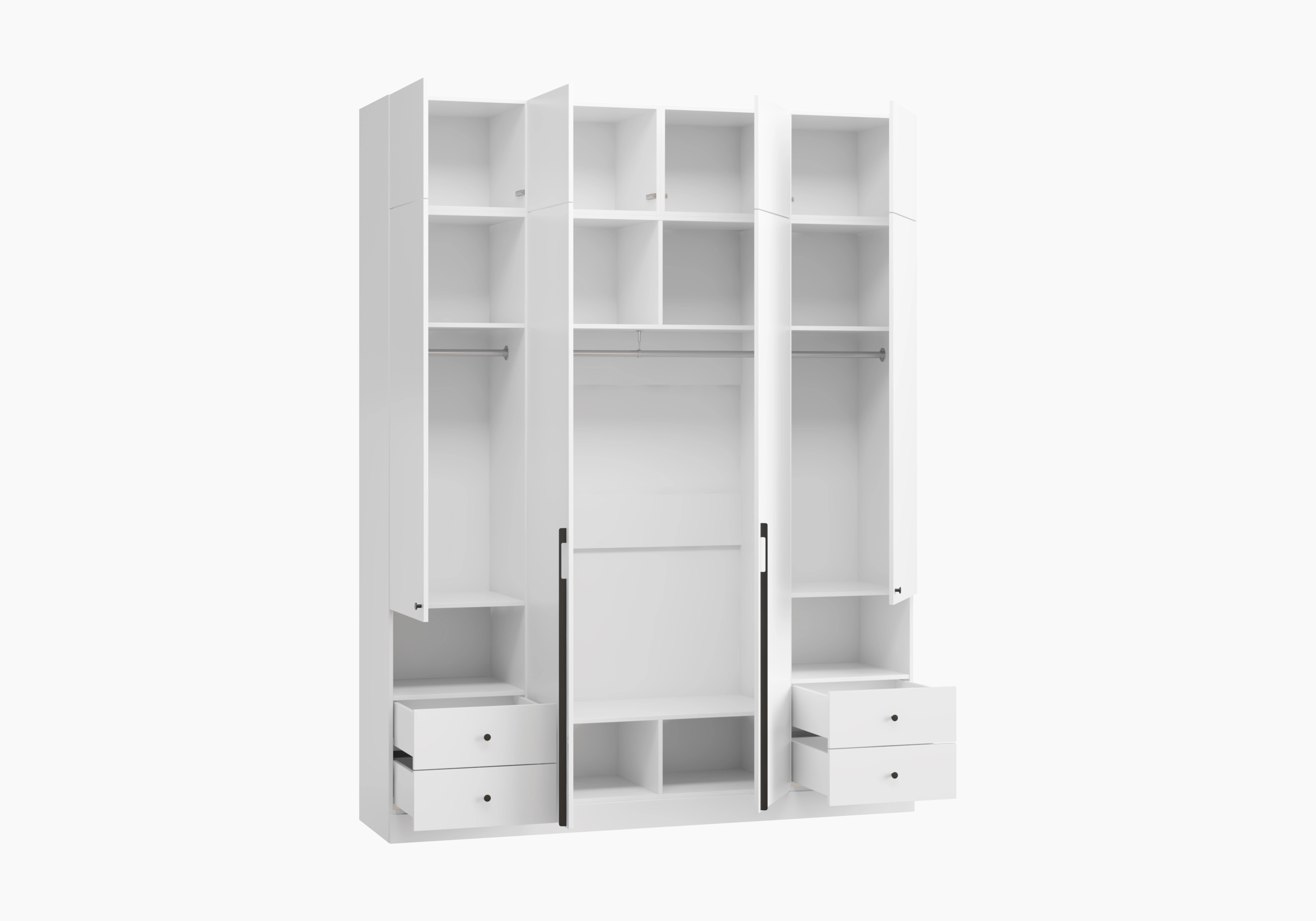 Распашной шкаф Капса-4.5 с антресолью