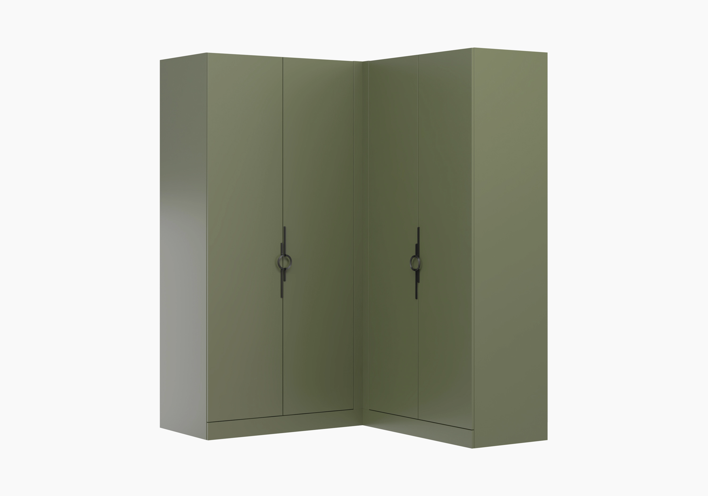 Распашной шкаф угловой Элавия-2-550