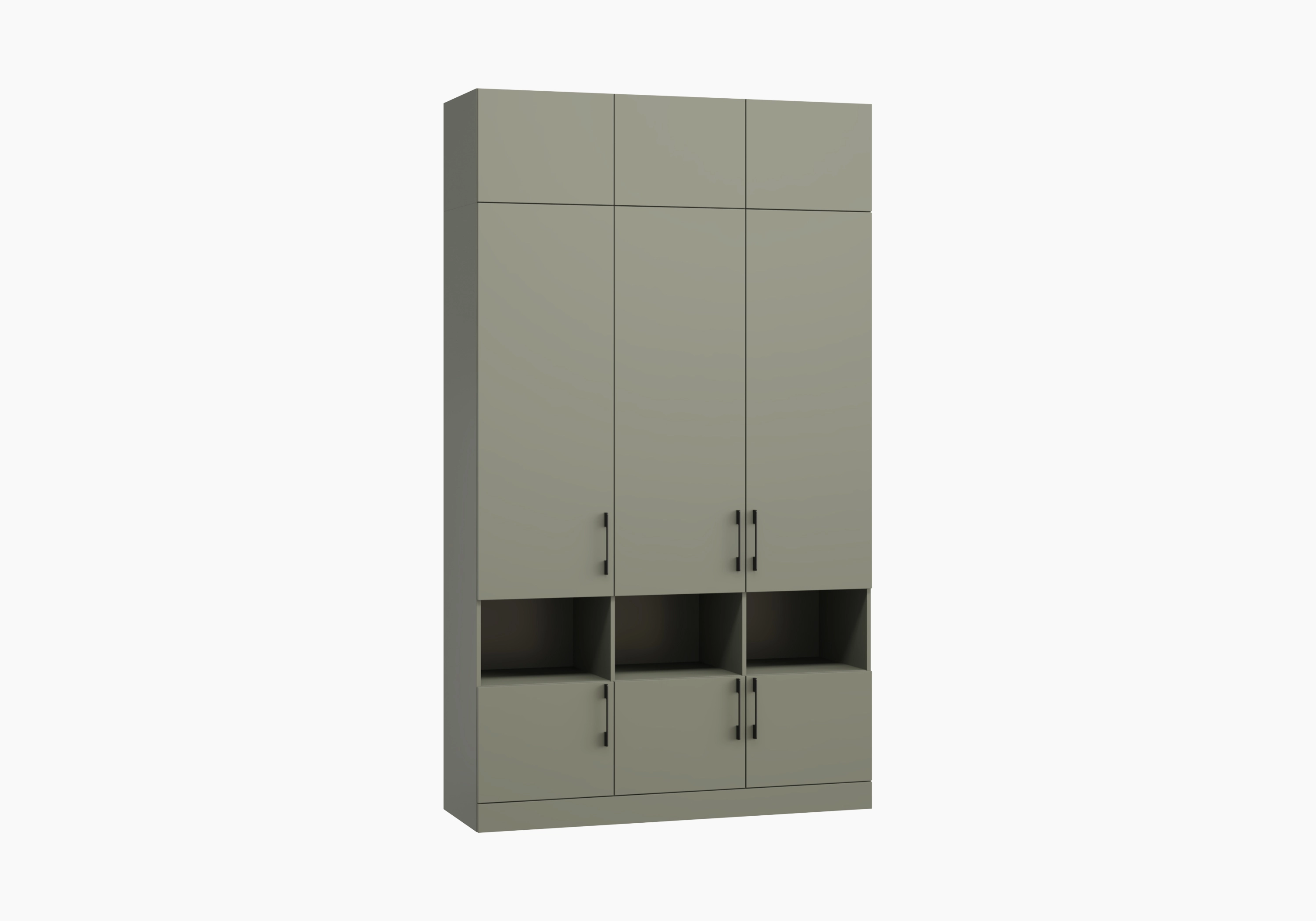 Распашной шкаф Капса-3.4 с антресолью