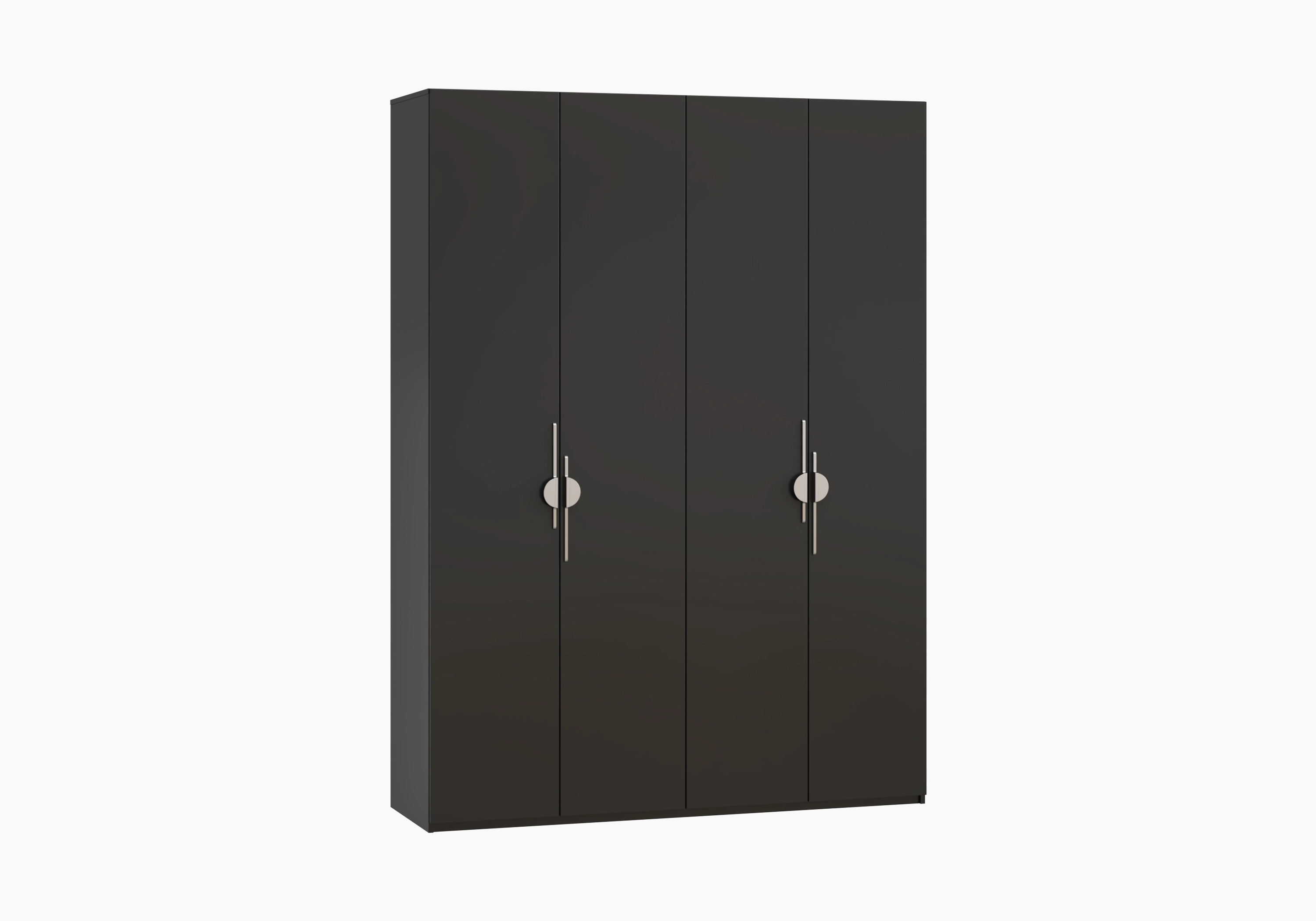 Распашной шкаф Лорэнсия-4 Графит