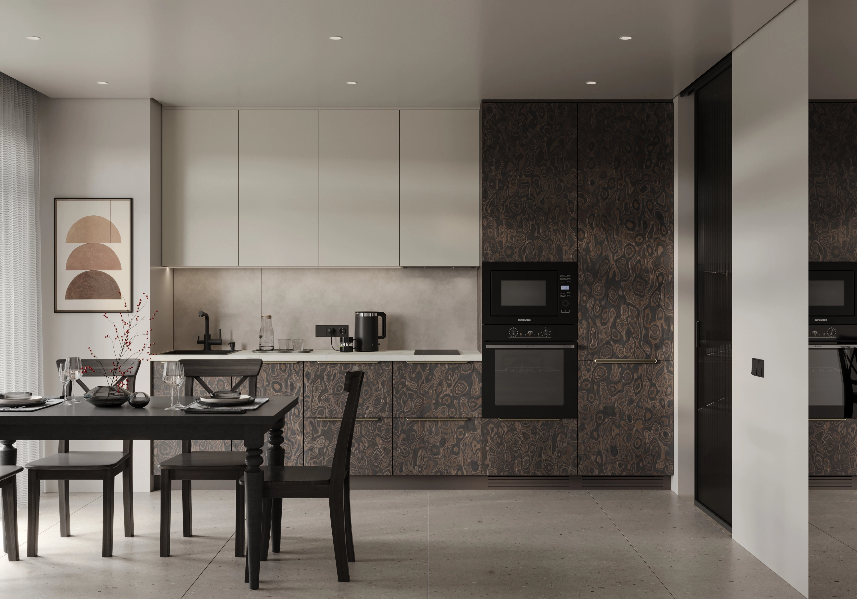 Кухонный гарнитур Линеарис-5