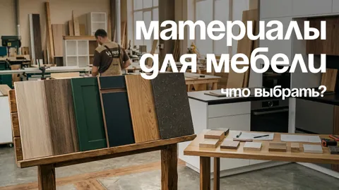 Как выбрать материалы для мебели, чтобы она служила годами: разбор от VERESK