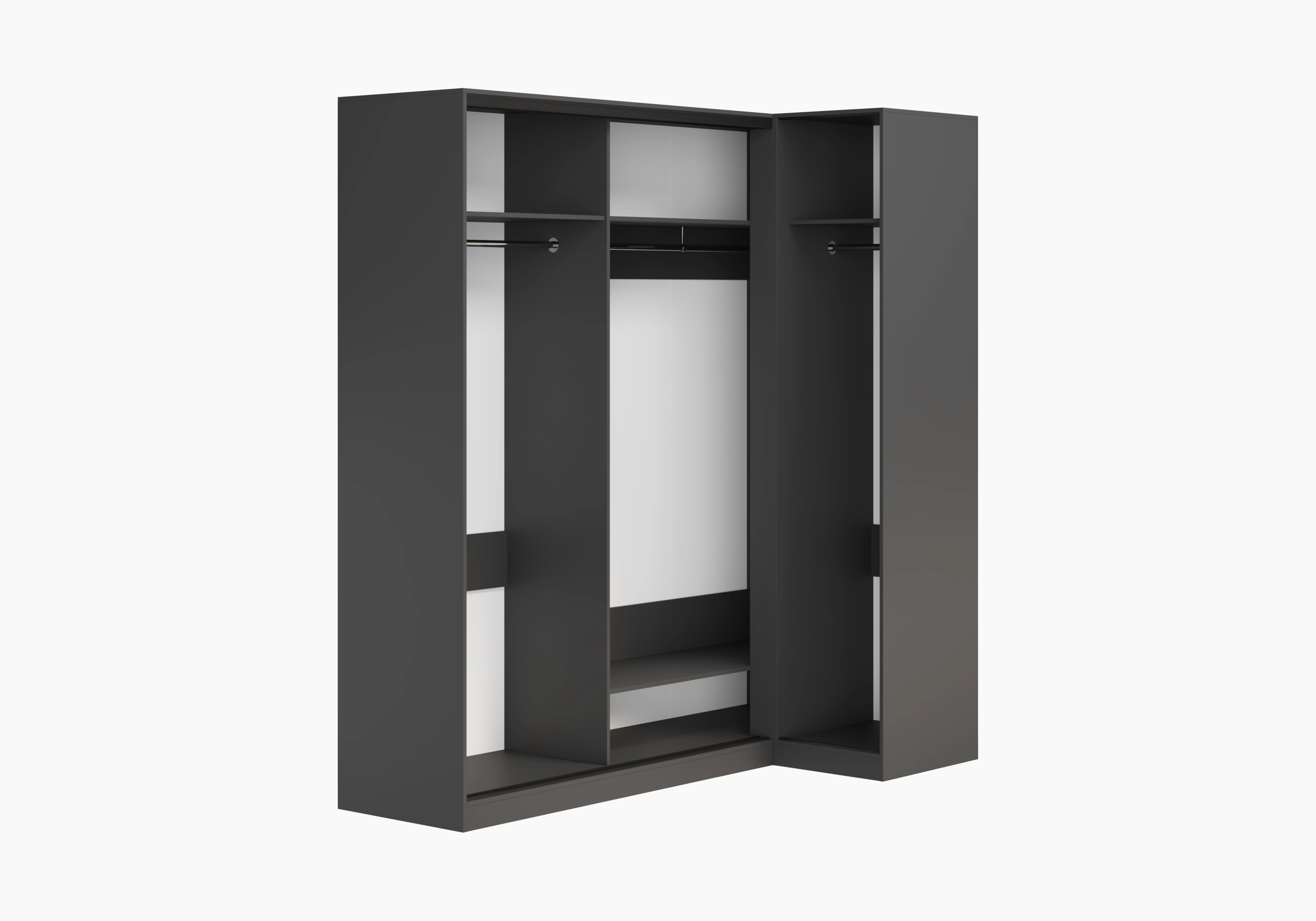 Шкаф-купе угловой Борден-5-4 1100 Премиум