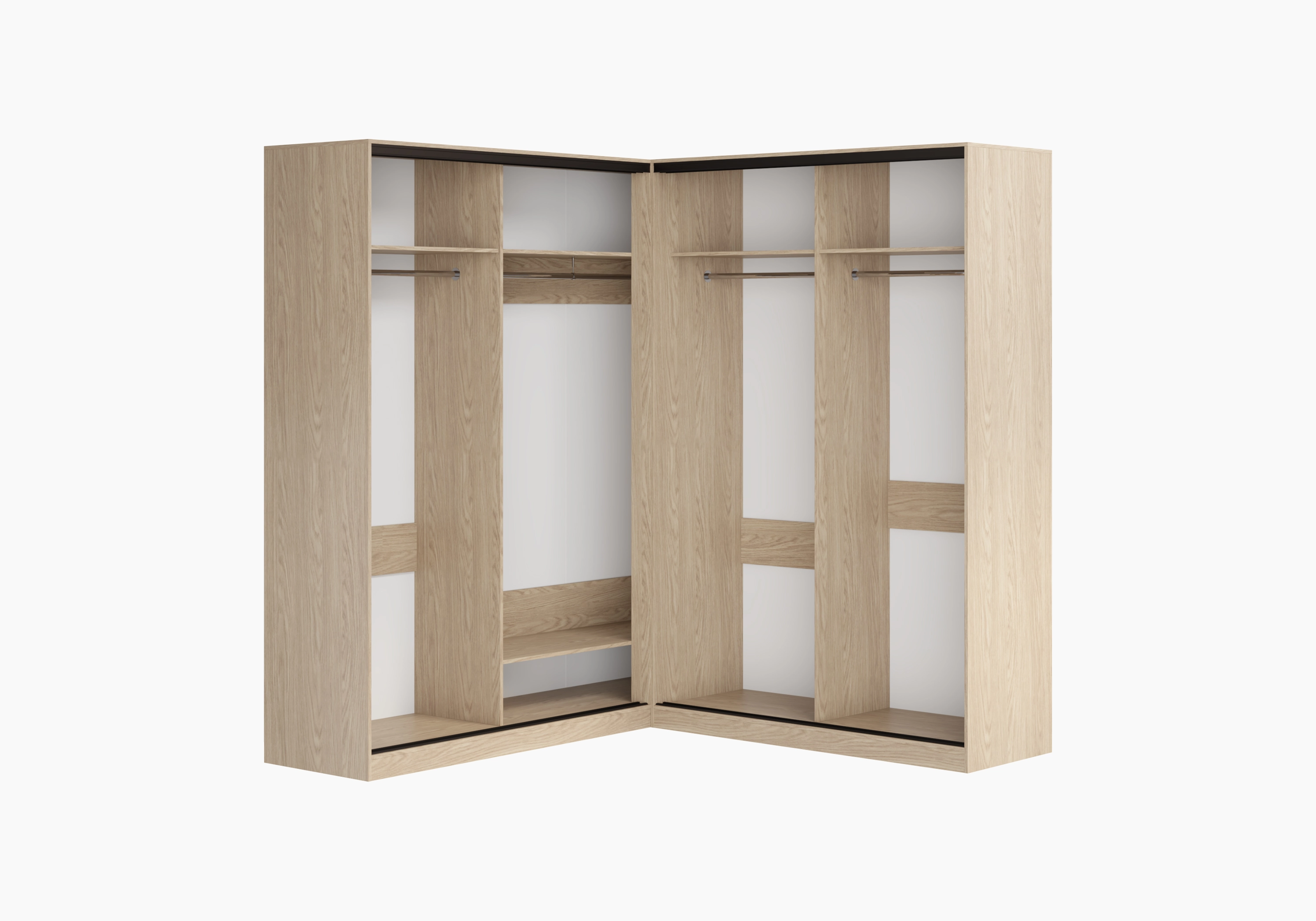 Шкаф-купе угловой Борден-6-1 2200 Премиум