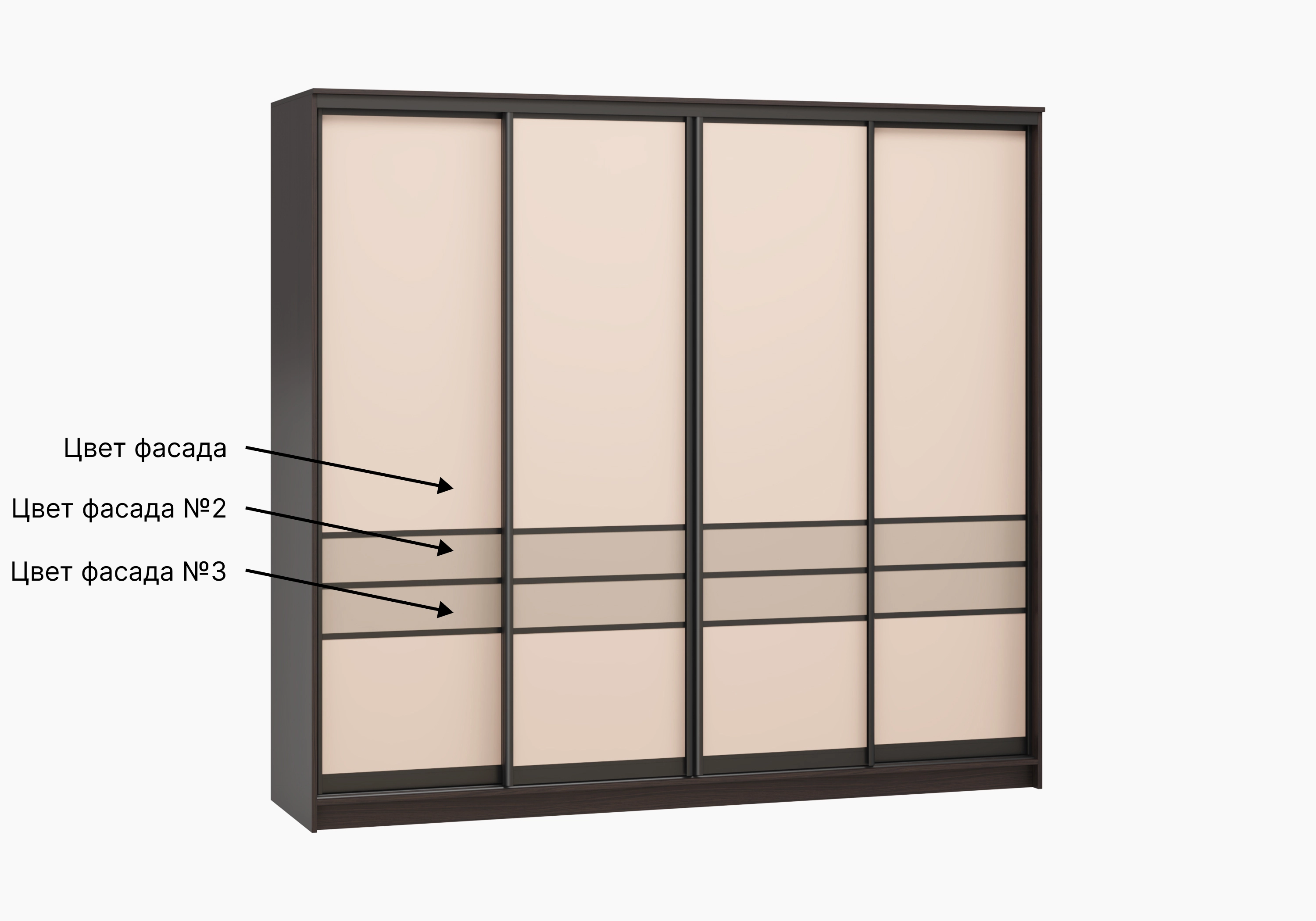 Шкаф-купе Вудвей-4