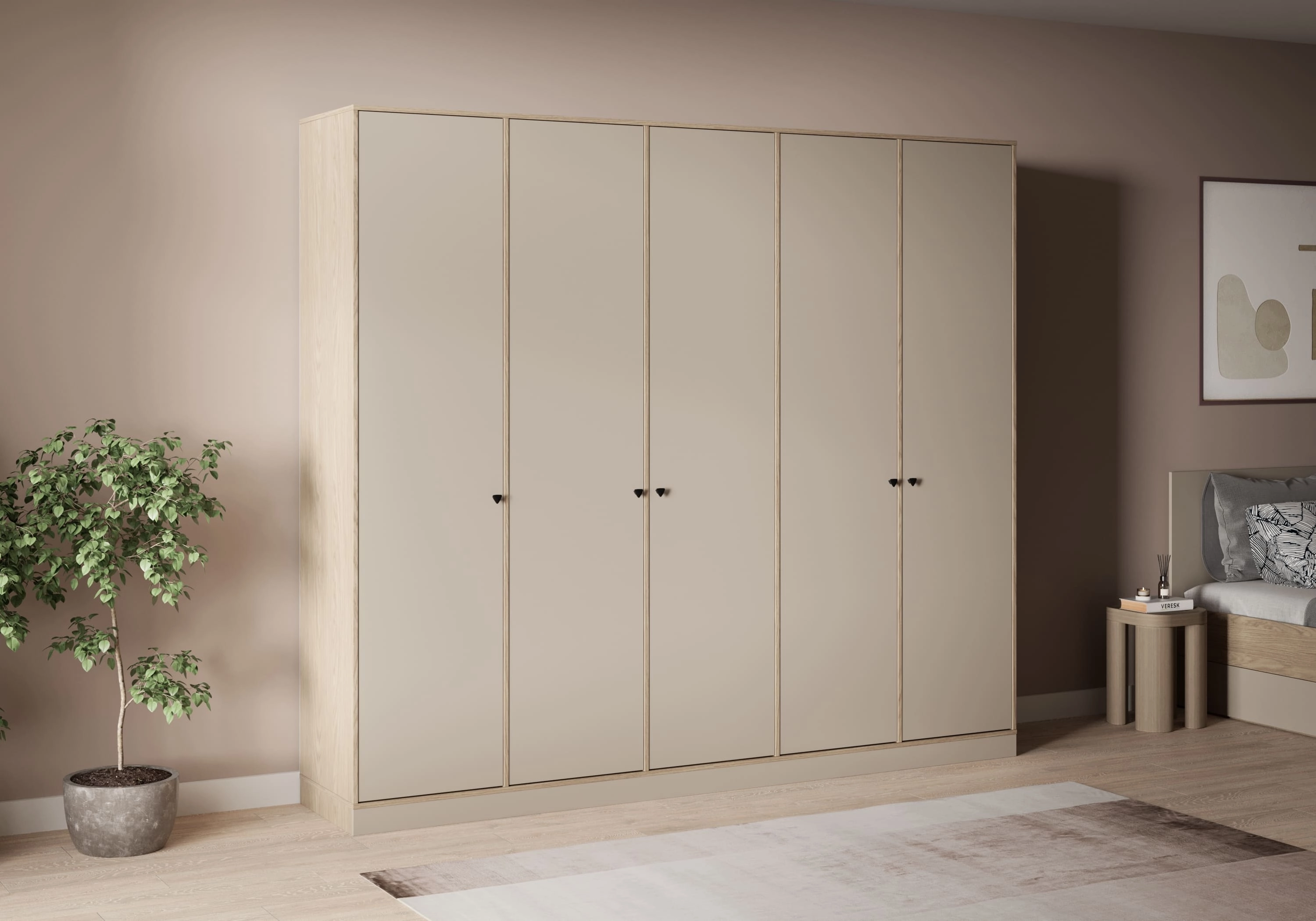 Распашной шкаф Виггинс-5