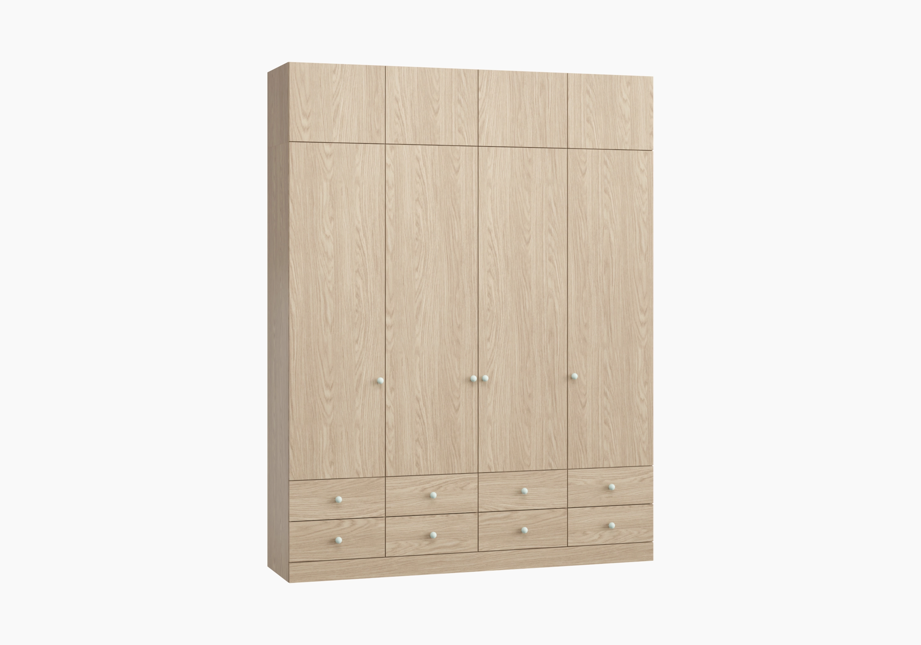 Распашной шкаф Капса-4.3.2 с антресолью