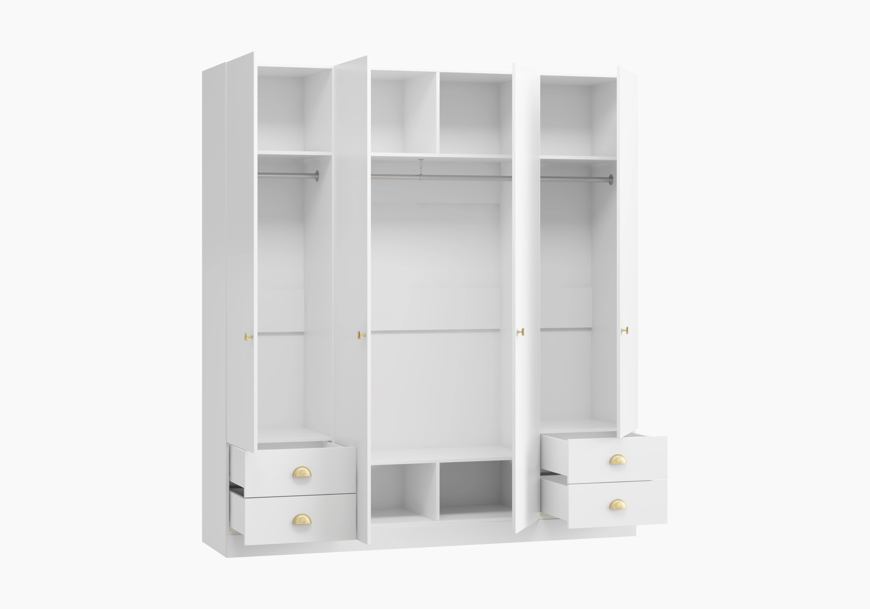 Распашной шкаф Капса-4.2.2