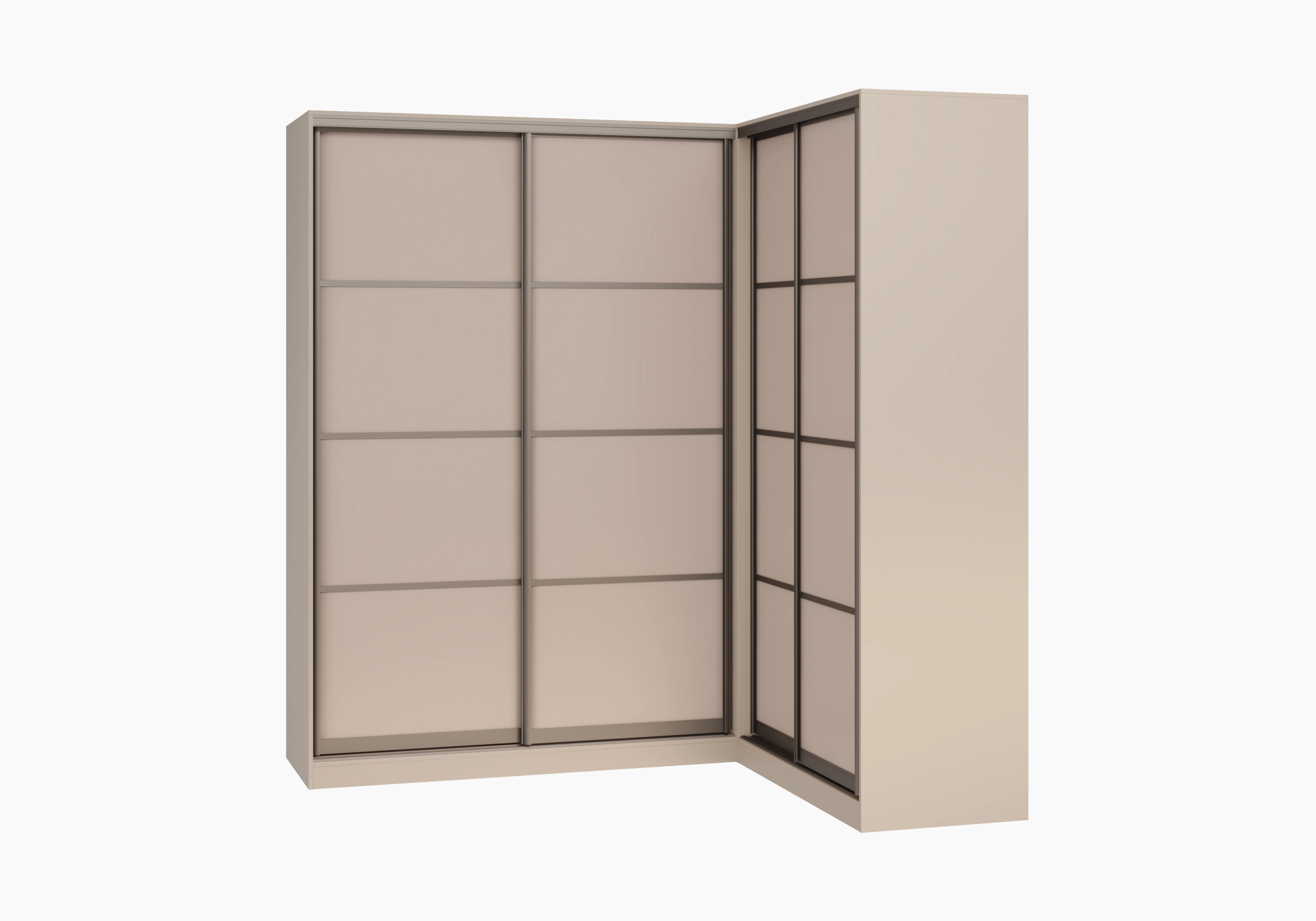 Шкаф-купе угловой Борден-6-4 1800 Премиум