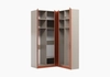 Распашной шкаф угловой Элавия-2-450 Премиум с антресолью - фото №3