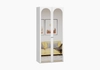 Распашной шкаф Лесама-2 с зеркалом - фото №4