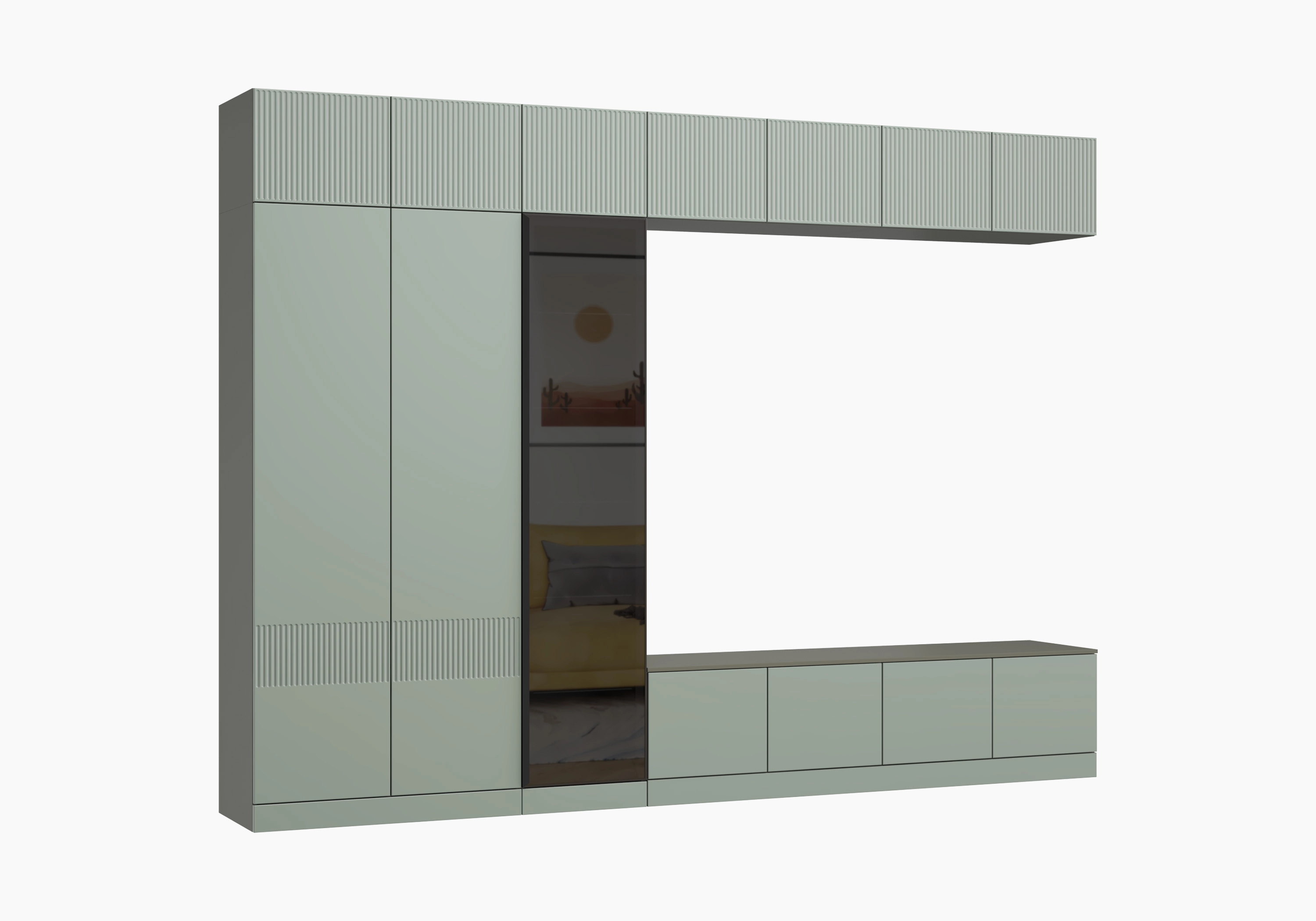 Модульная стенка Дарио-10