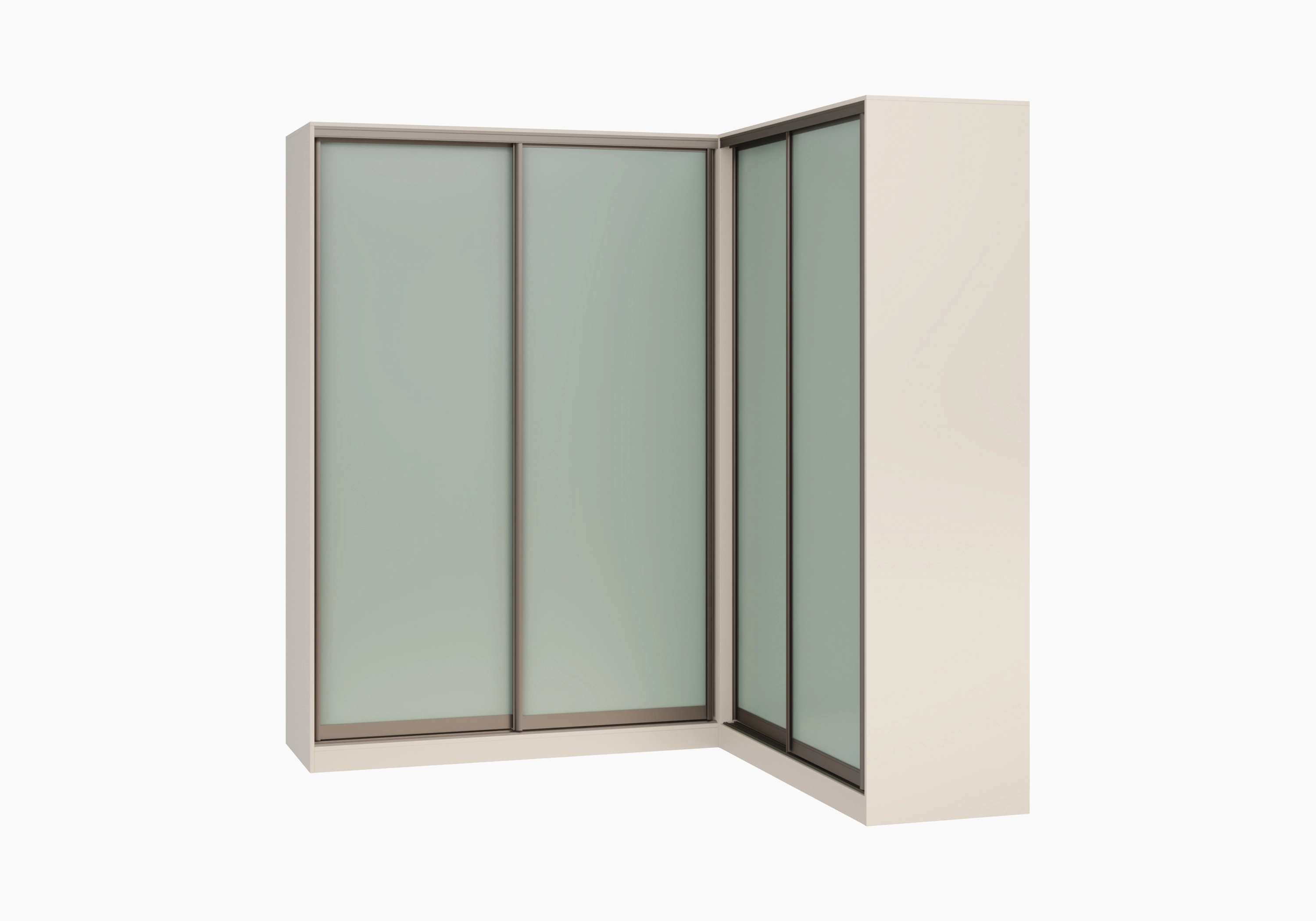 Шкаф-купе угловой Борден-6-6 2000 Премиум