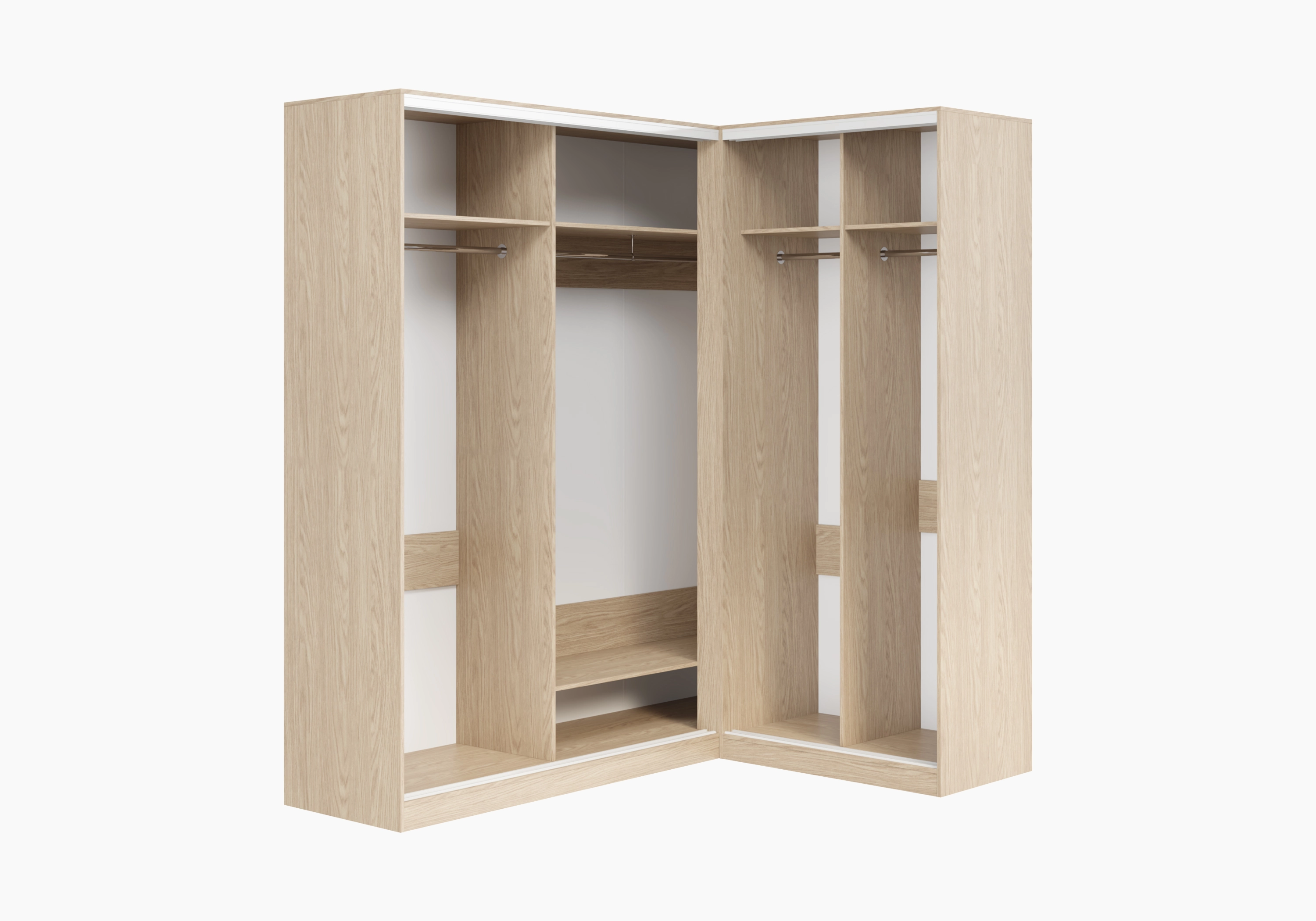 Шкаф-купе угловой Борден-6-4 1600 Премиум