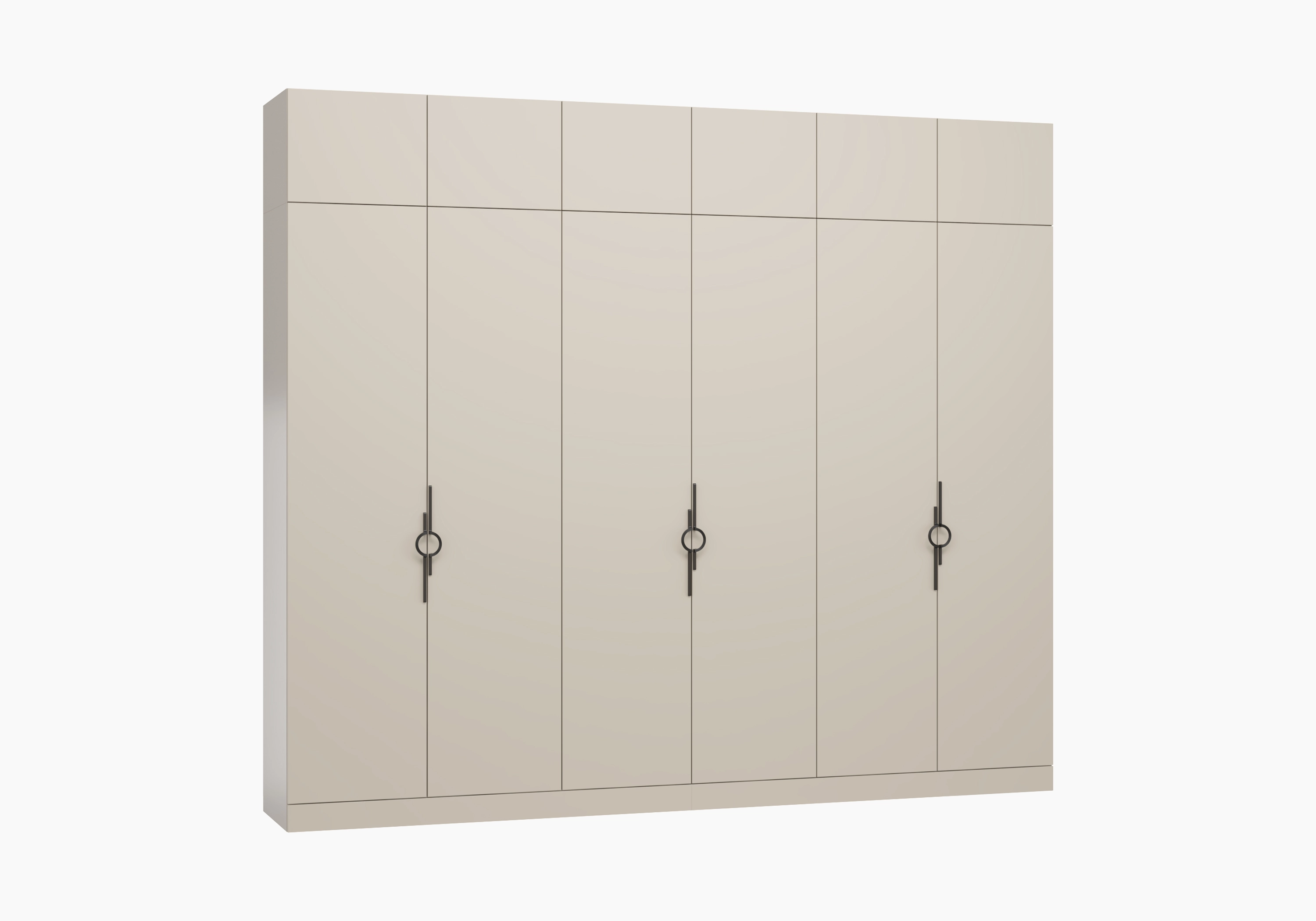 Распашной шкаф Элавия-6 Премиум с антресолью