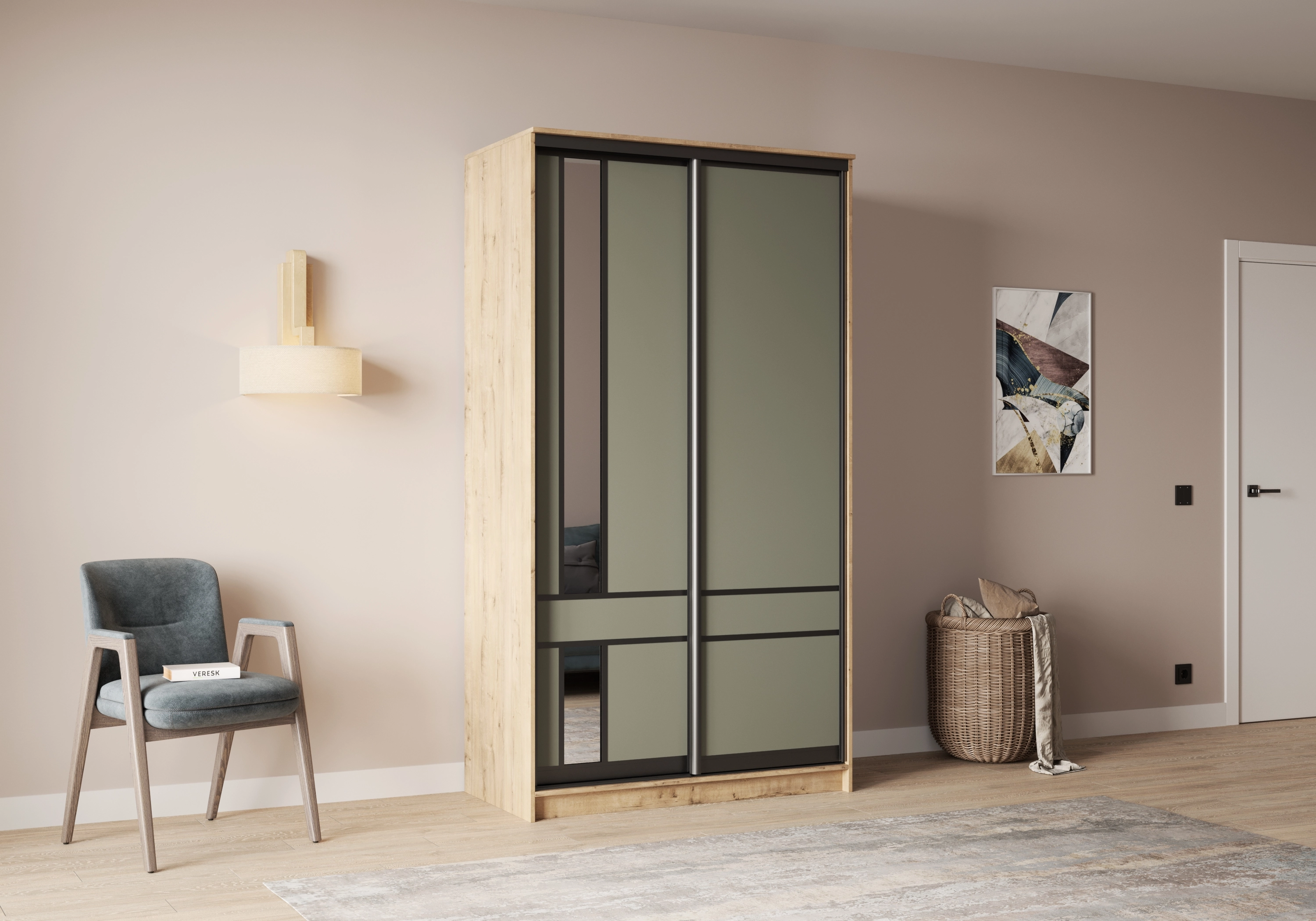 Шкаф-купе Гринсби-2-1