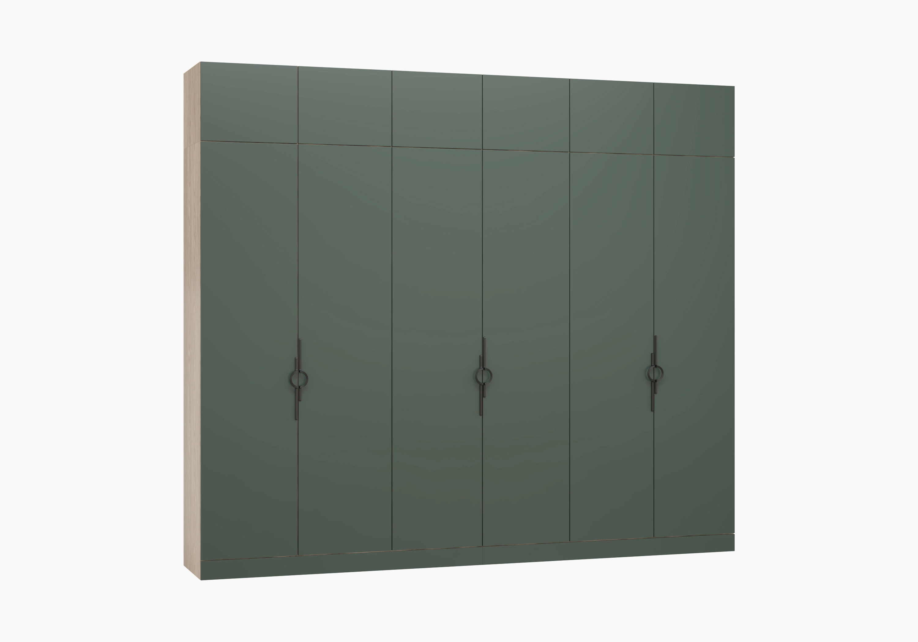 Распашной шкаф Элавия-6 Премиум с антресолью