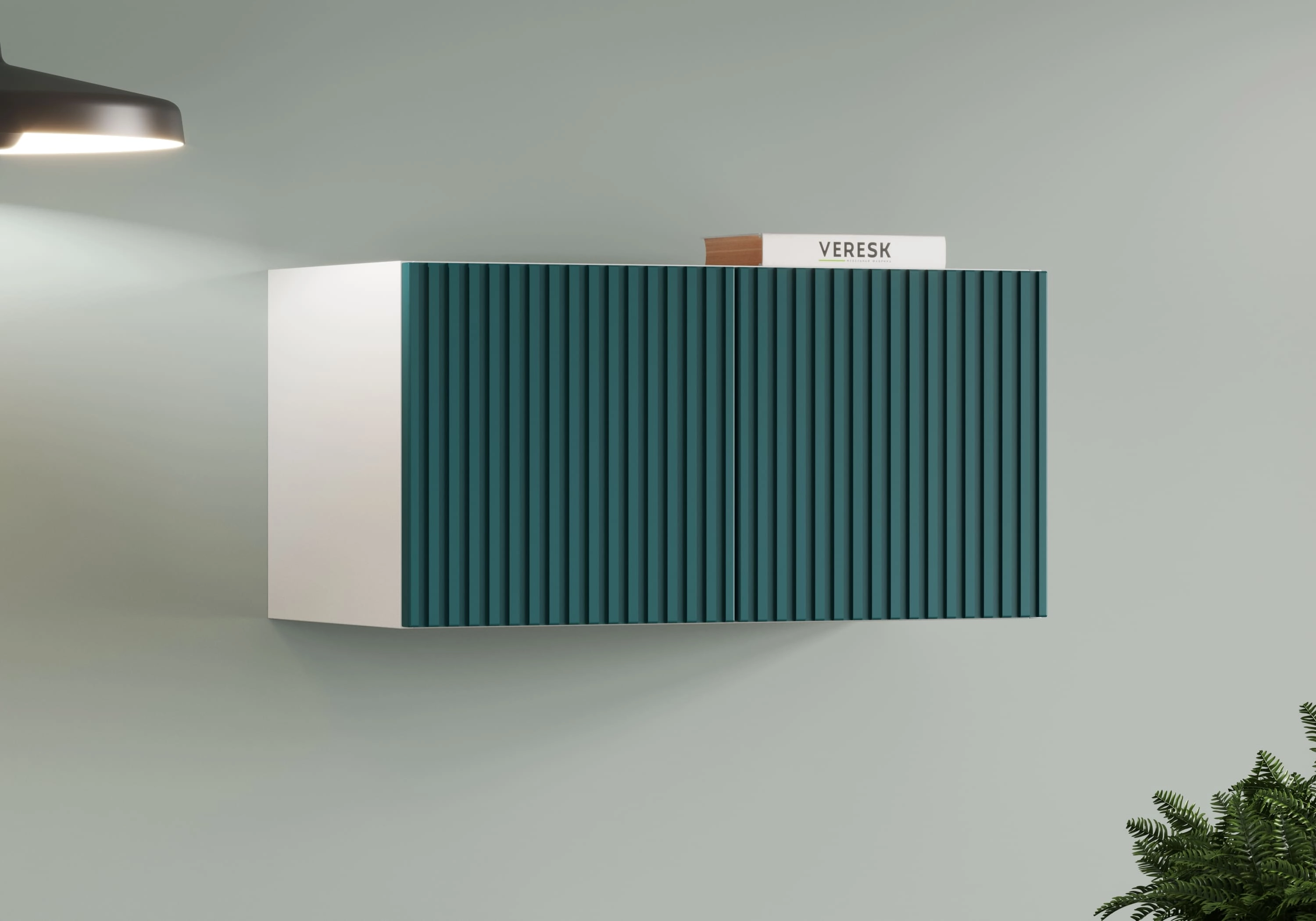 Антресоль Эйн-2 Декор 2 навесная