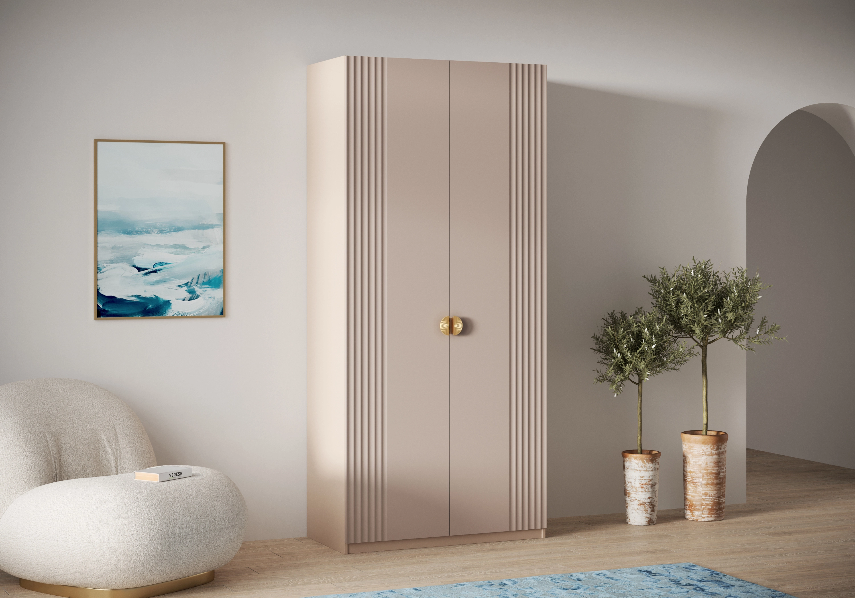 Распашной шкаф Санторини-2 Лайф