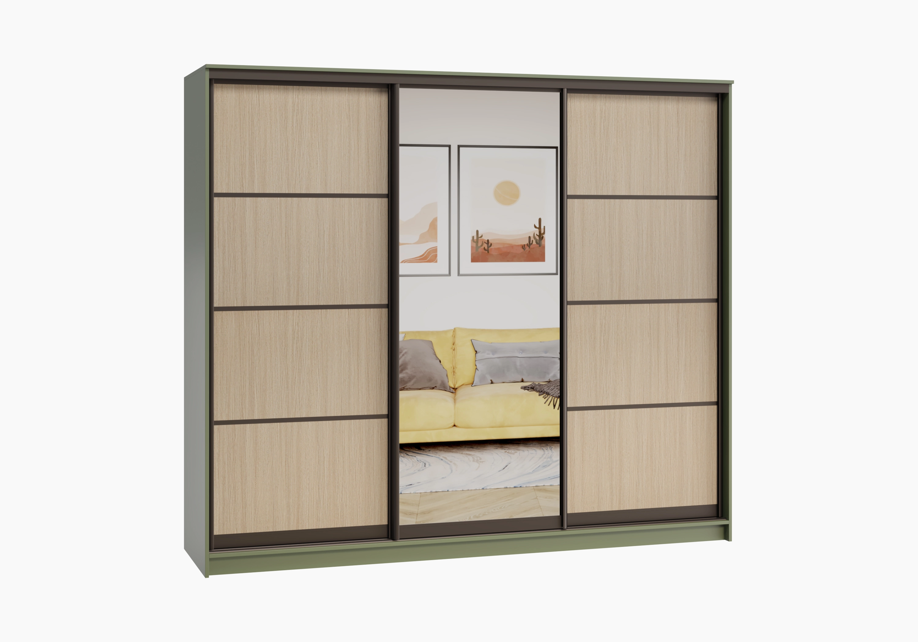 Шкаф-купе Борден-3-2 Премиум