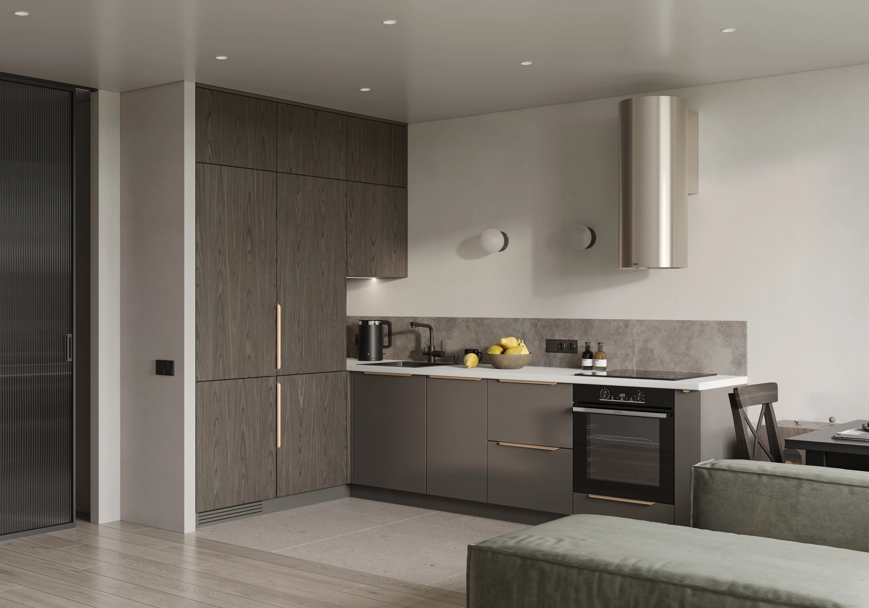 Кухонный гарнитур Линеарис-2