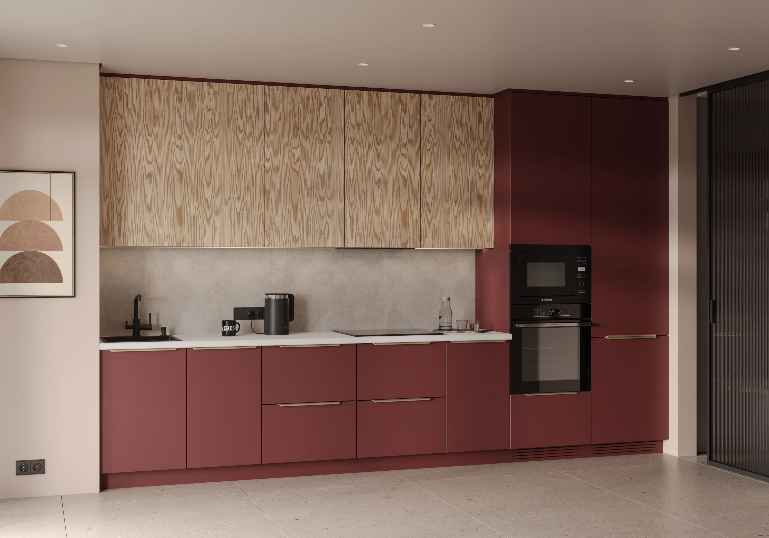 Кухонный гарнитур Линеарис-6