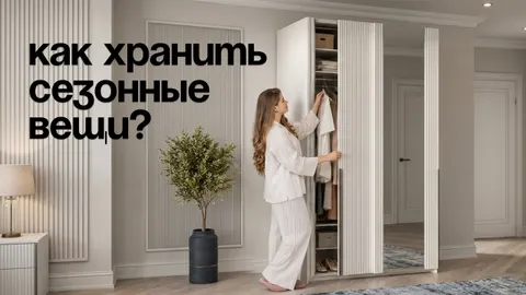 Организация хранения сезонных вещей: вакуумные пакеты, кофры и правильные полки