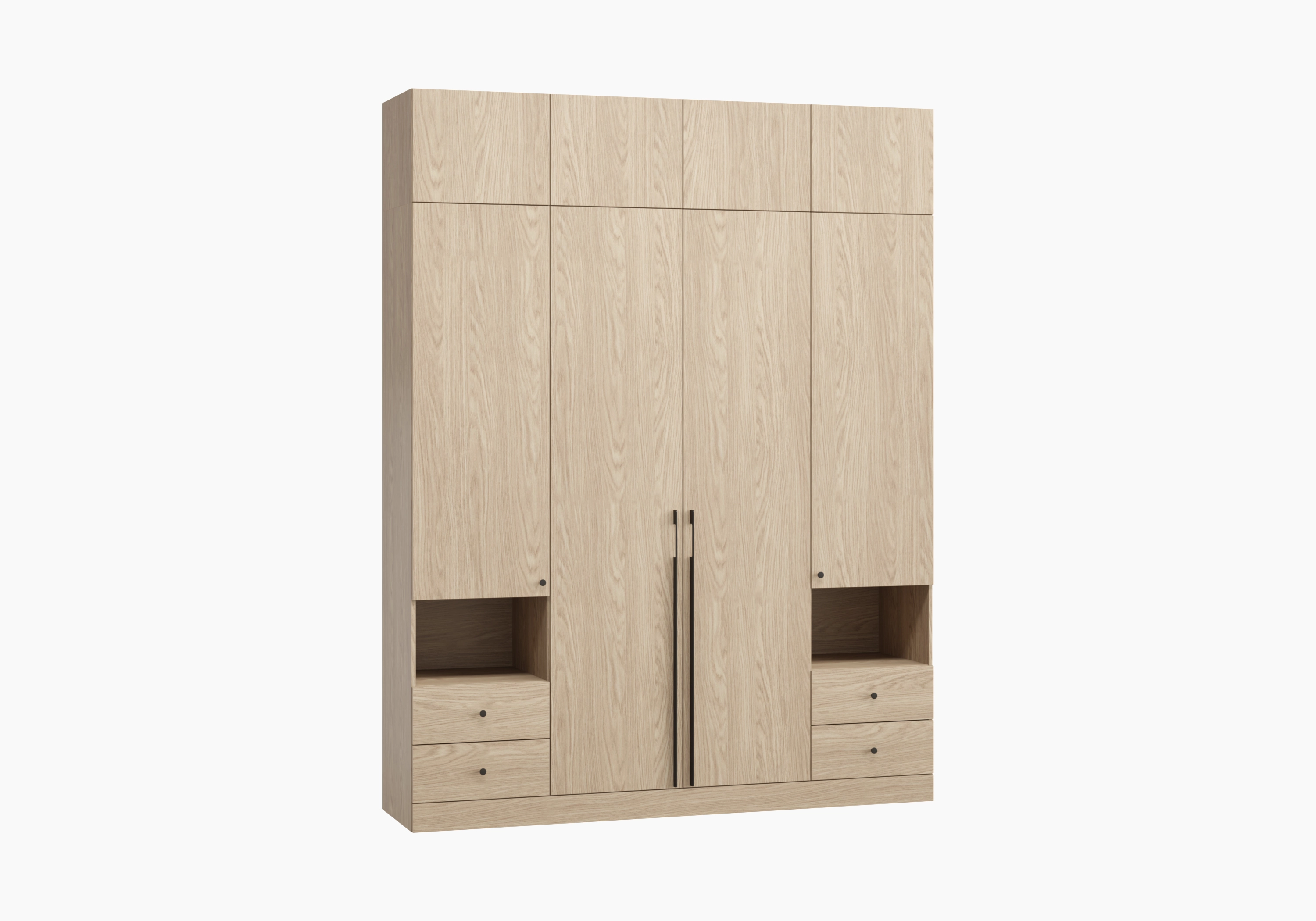 Распашной шкаф Капса-4.5 с антресолью