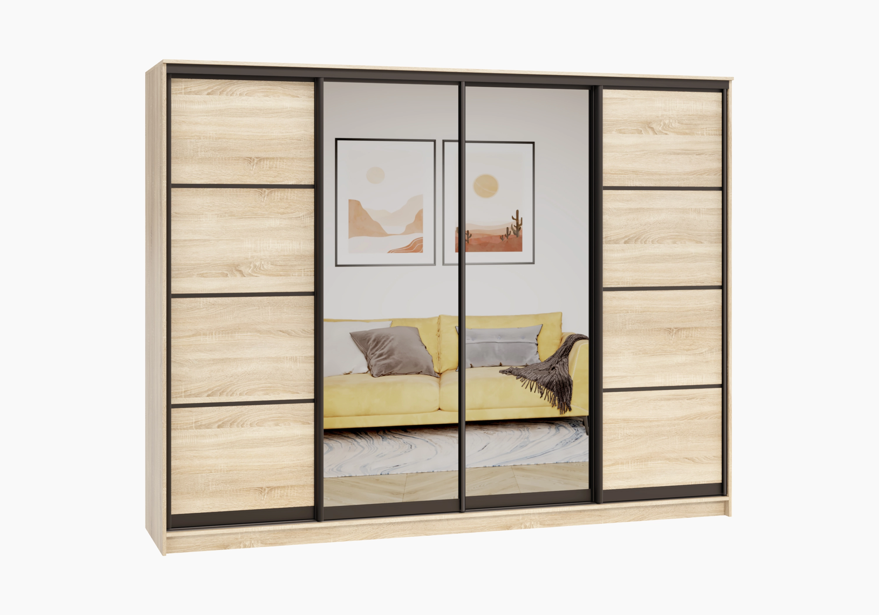 Шкаф-купе Борден-4-2