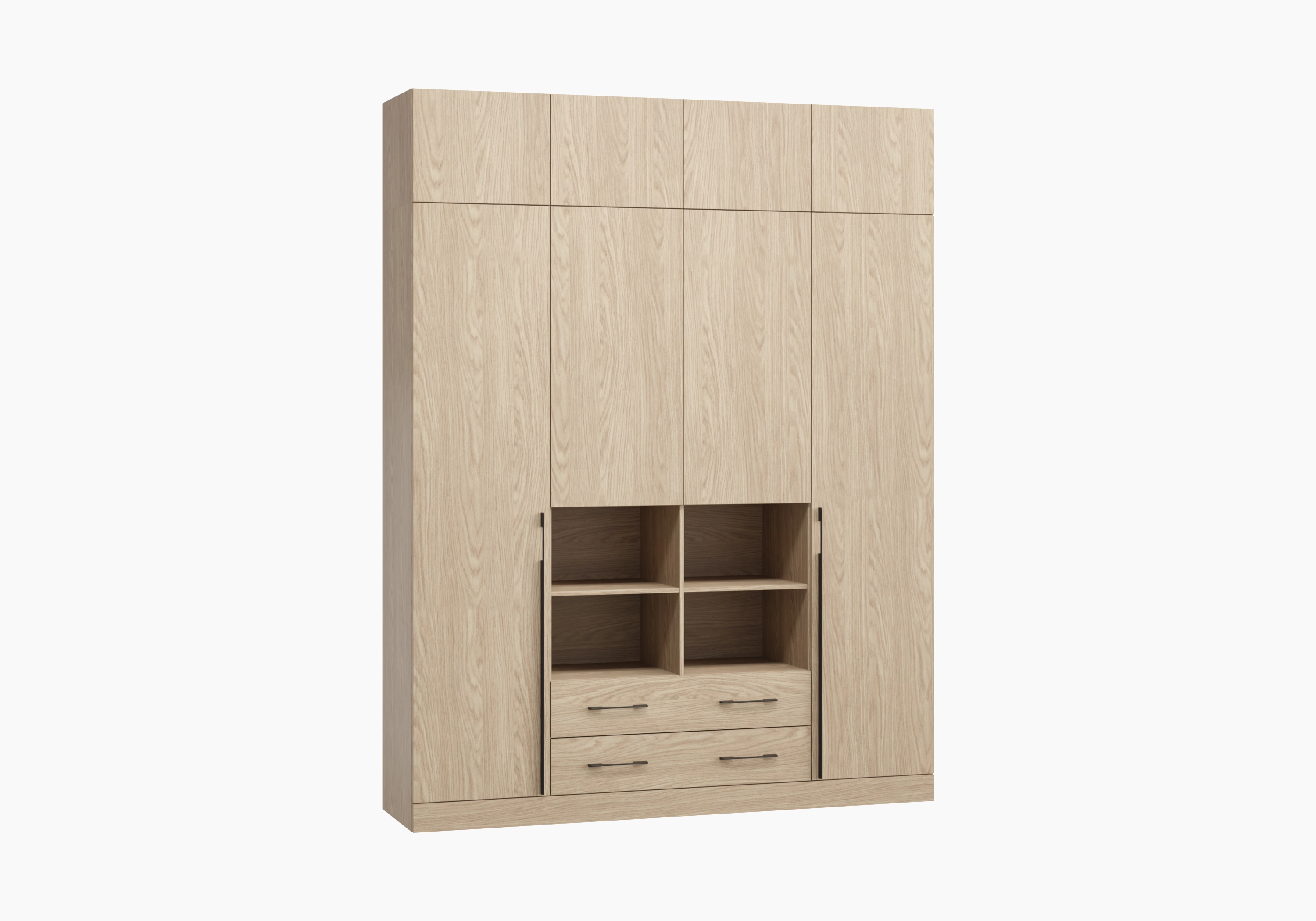 Распашной шкаф Капса-4.6 с антресолью