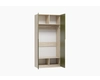 Распашной шкаф Ронкола-2 Эмаль с зеркалом - фото №3