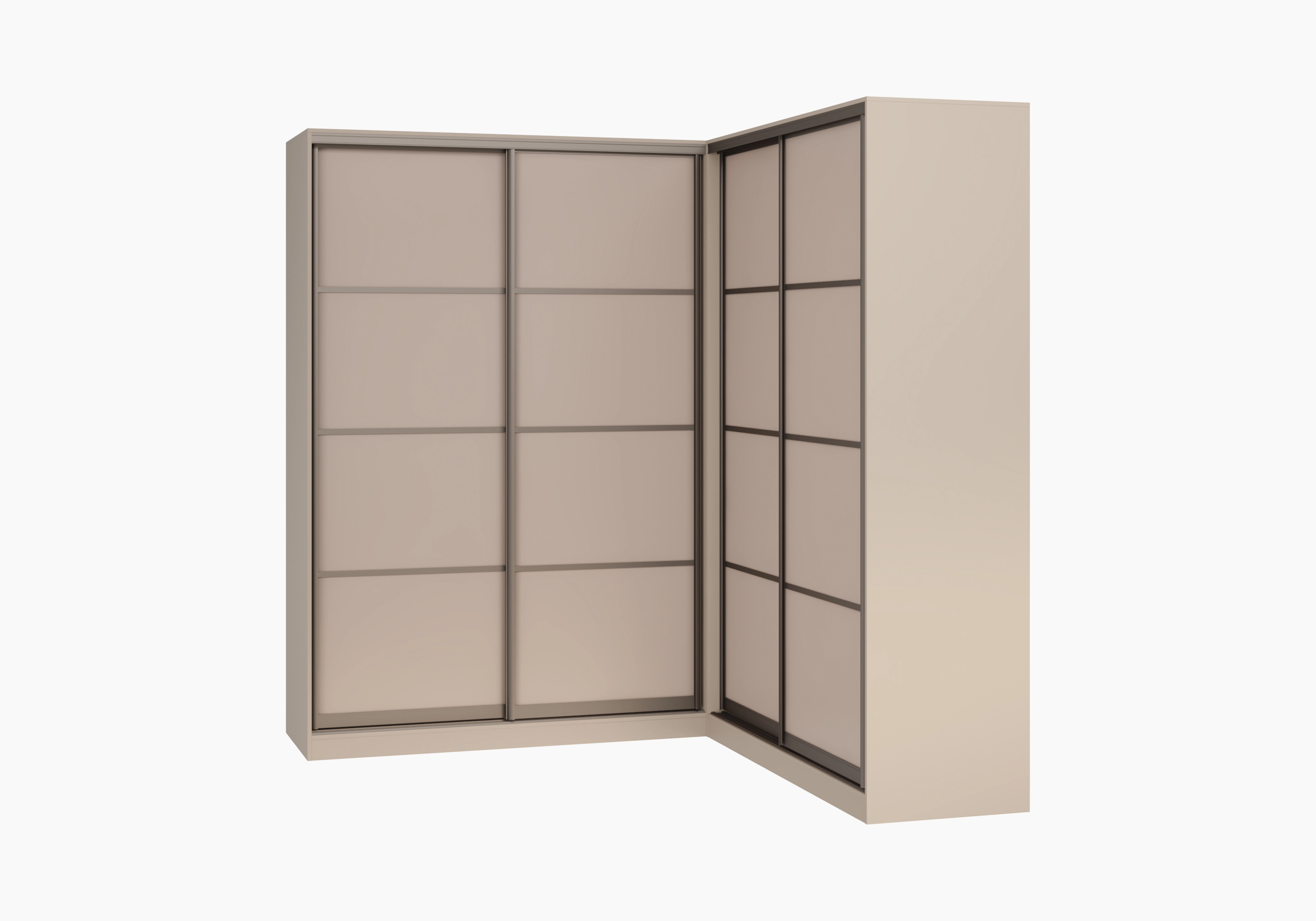 Шкаф-купе угловой Борден-6-4 2200 Премиум