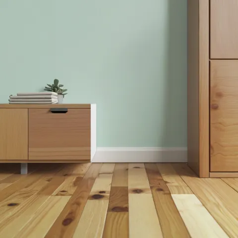 Что делать с плинтусом при установке шкафа?