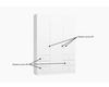 Распашной шкаф Капса-3.2.3 - фото №8